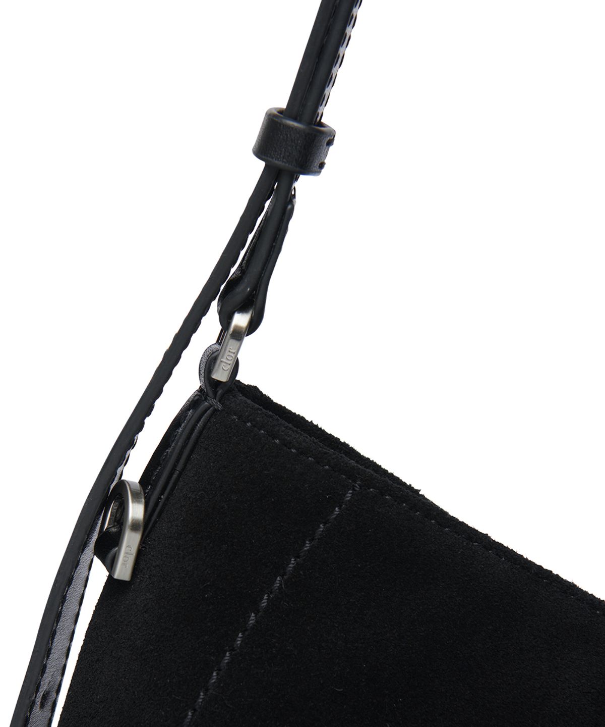 클로르(CLOR) FLOWER SUEDE BAG SMALL - 2 colors
