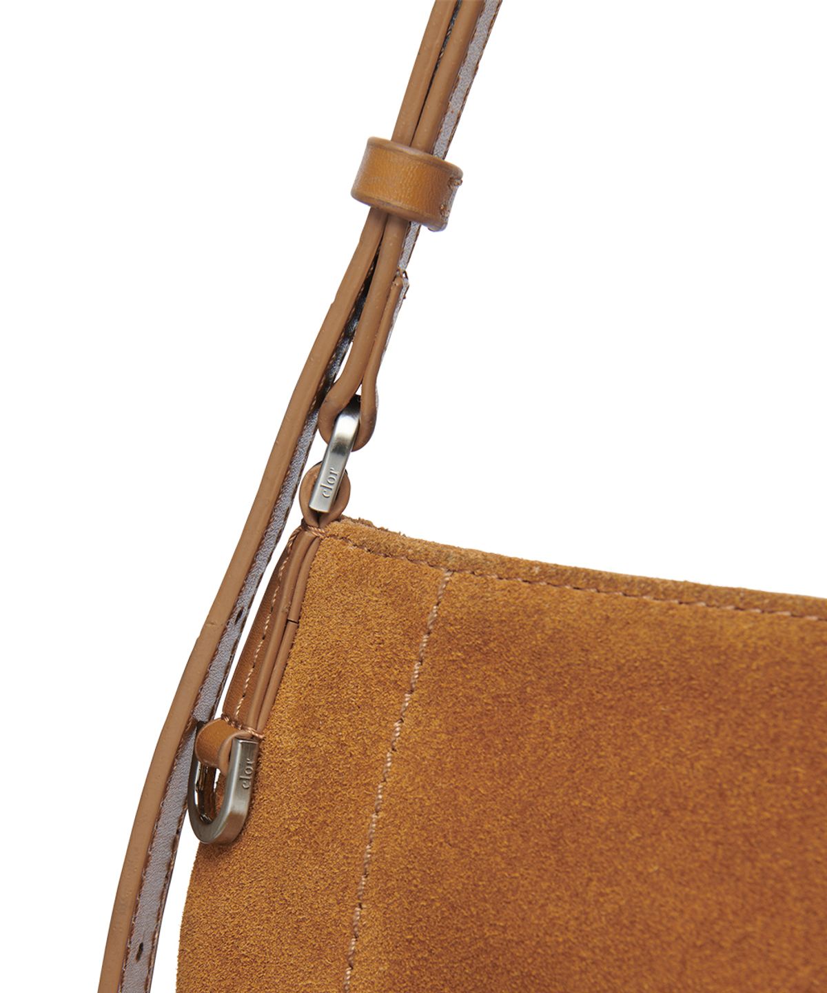 클로르(CLOR) FLOWER SUEDE BAG SMALL - 2 colors