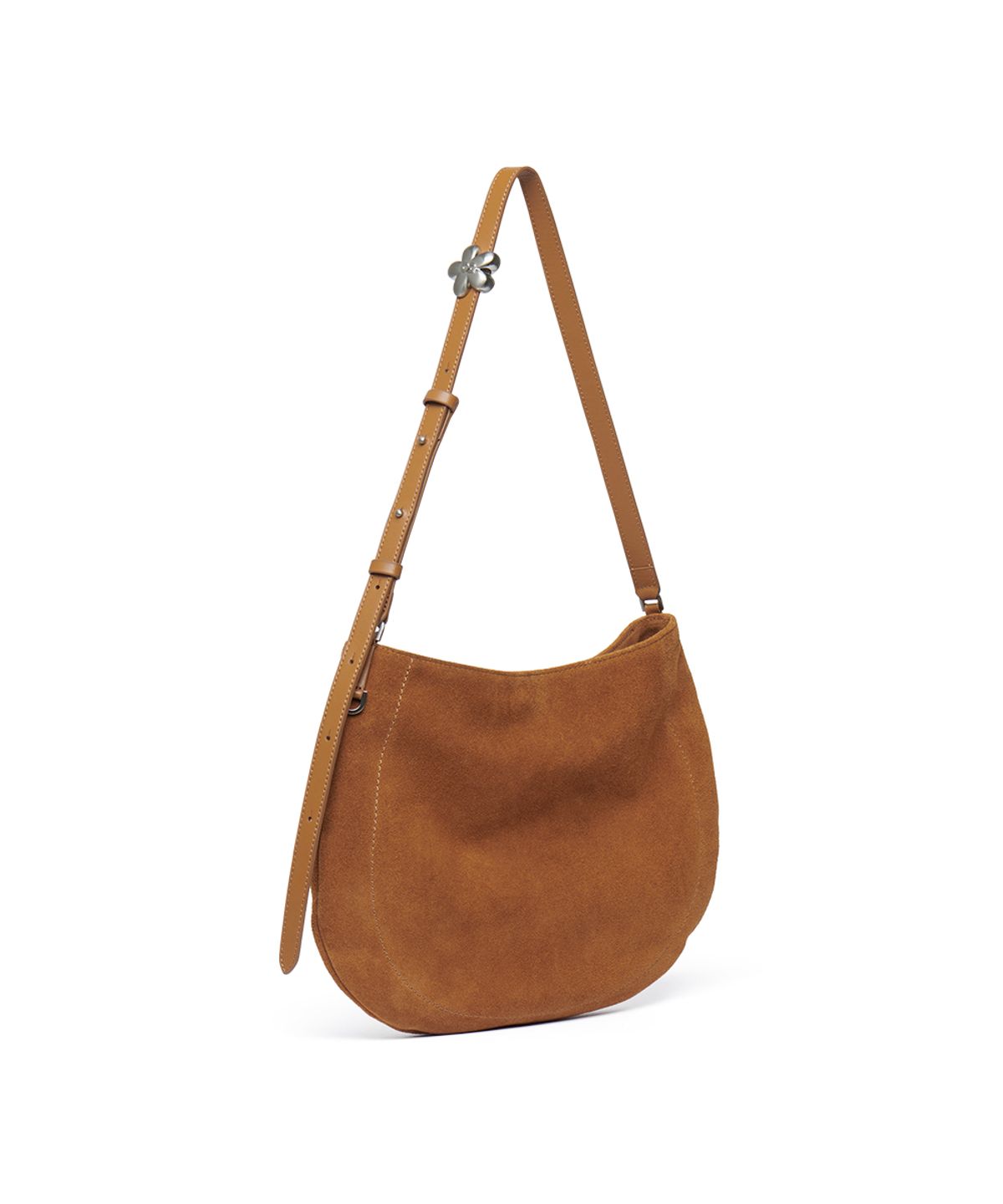 클로르(CLOR) FLOWER SUEDE BAG SMALL - 2 colors