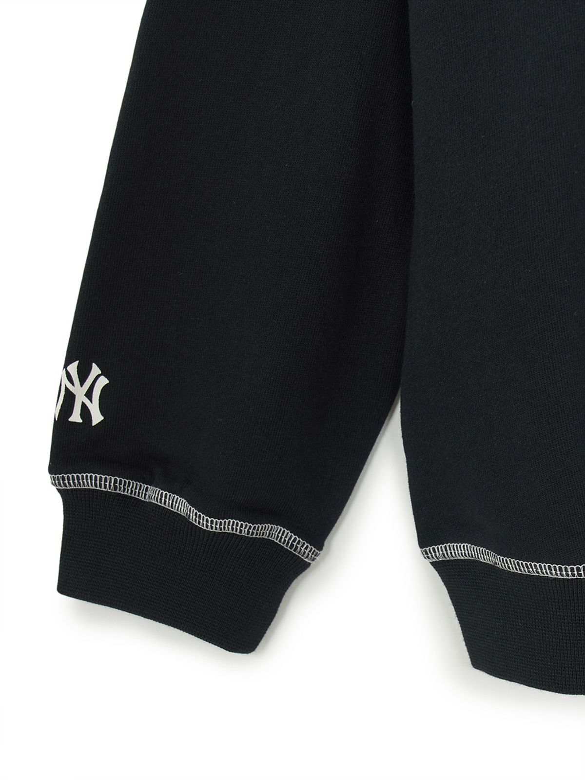 엠엘비 키즈(MLB KIDS) 스트릿 베이직 로고 아트웍 맨투맨 NY (Black)