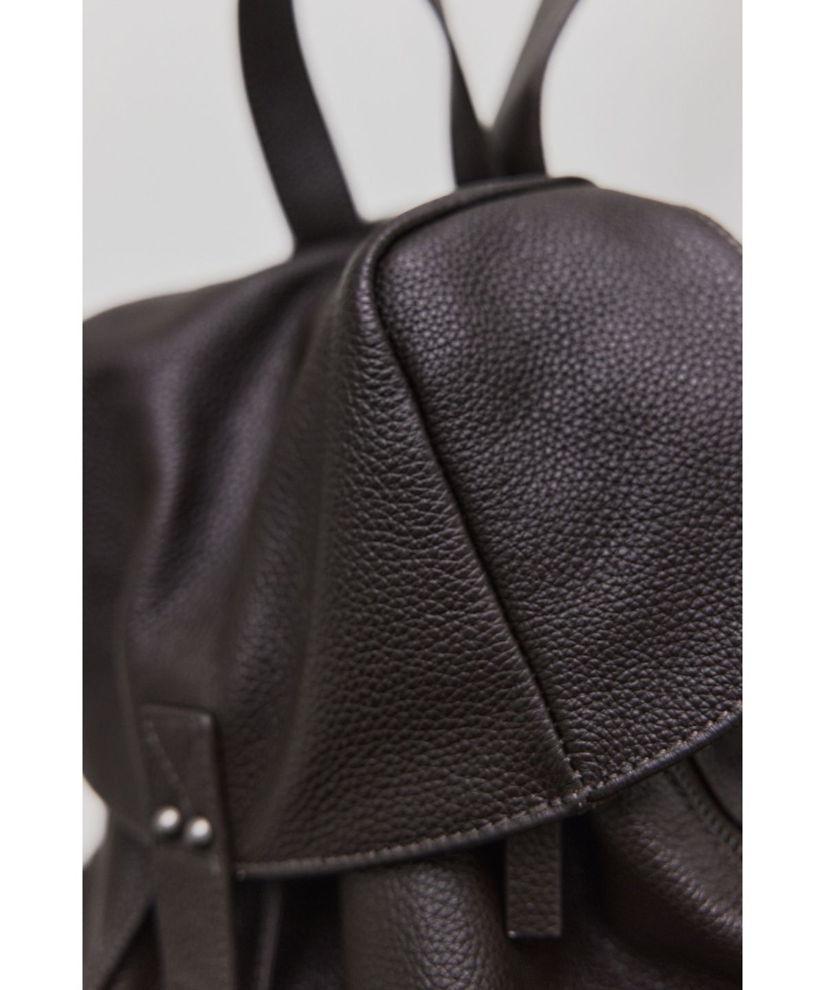 유스(YOUTH) Leather Ruck Sack - Brown