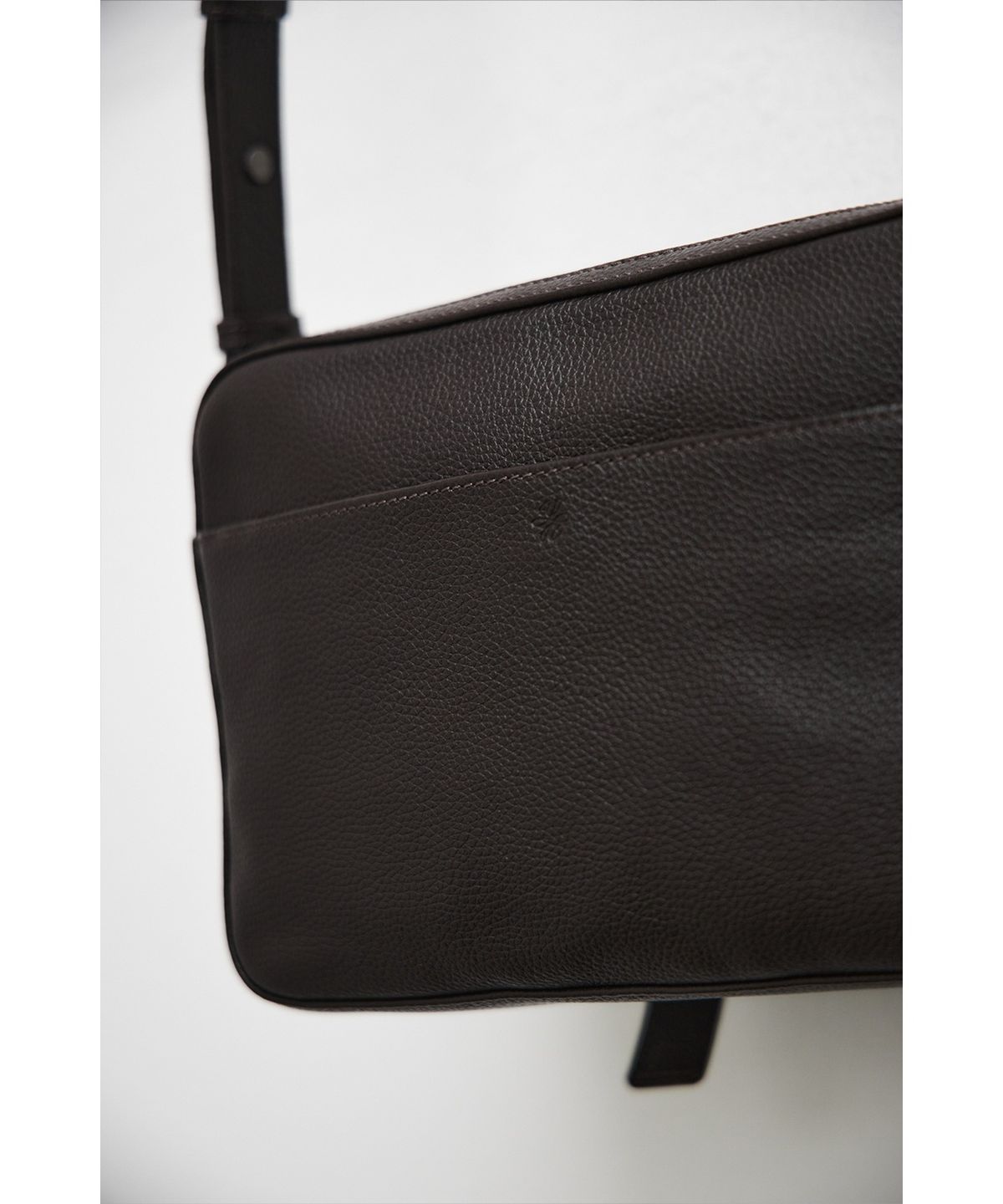 유스(YOUTH) Leather Camera Bag - Brown
