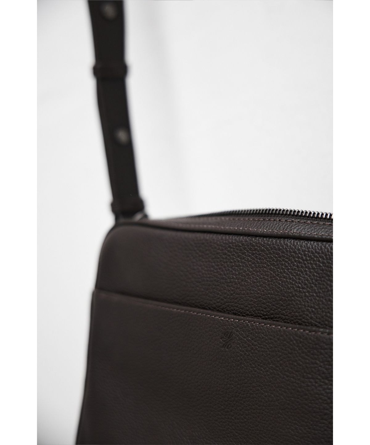 유스(YOUTH) Leather Camera Bag - Brown