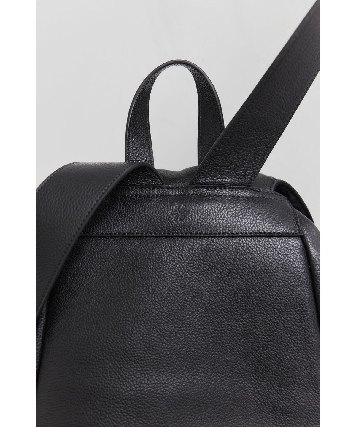 유스(YOUTH) Leather Ruck Sack - Black