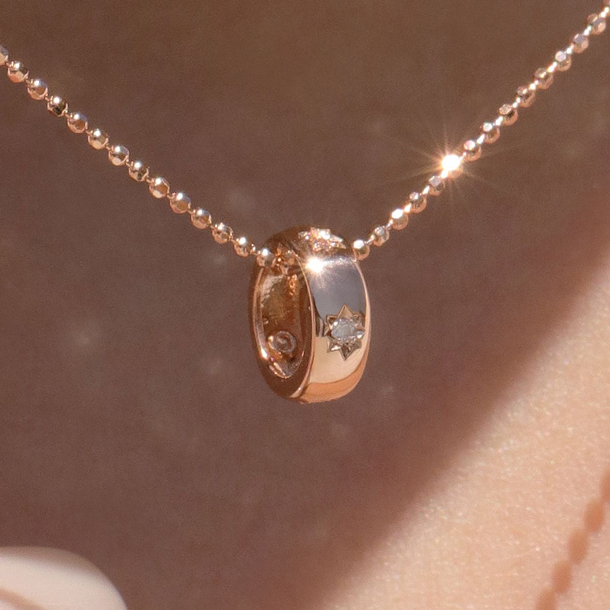 러비앤비(LOVEENB) [14K gold] 에스텔 참 펜던트