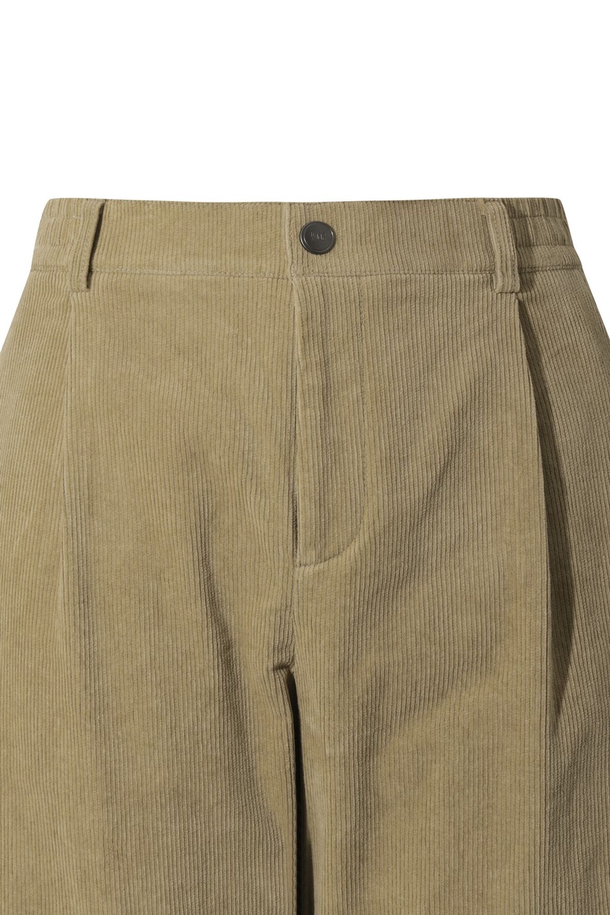 왁(WAAC) Men Corduroy One Tuck Pants WMPNW25704BEX
