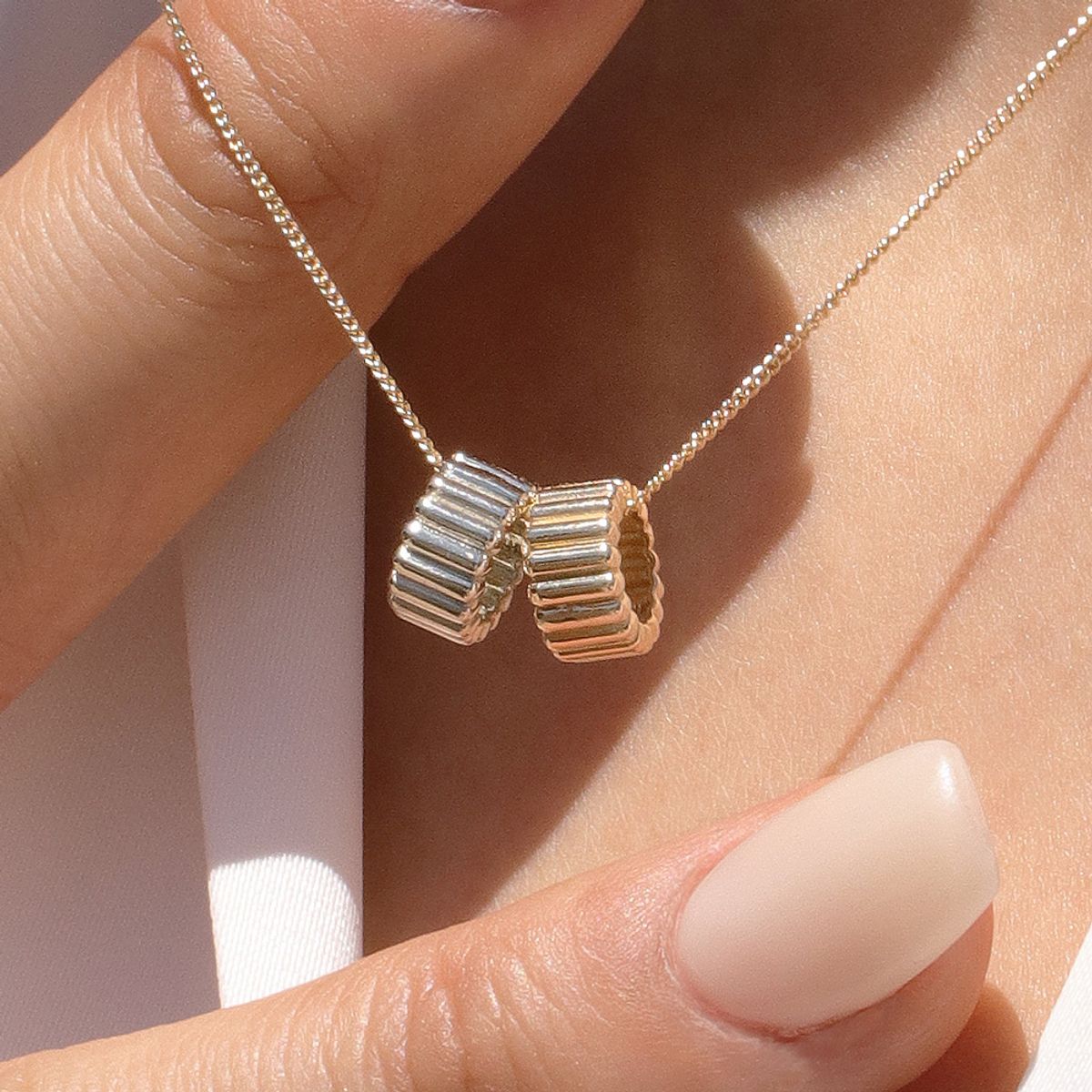 러비앤비(LOVEENB) [14K gold] 이터널 참 펜던트