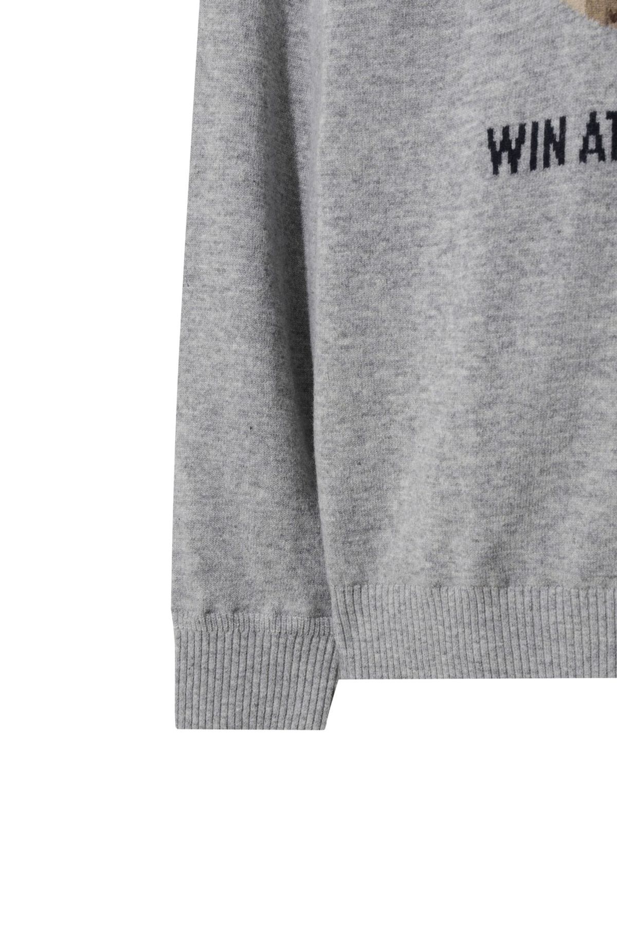 왁(WAAC) Men Beanie WAACKY Sweater WMWAW25802GYM