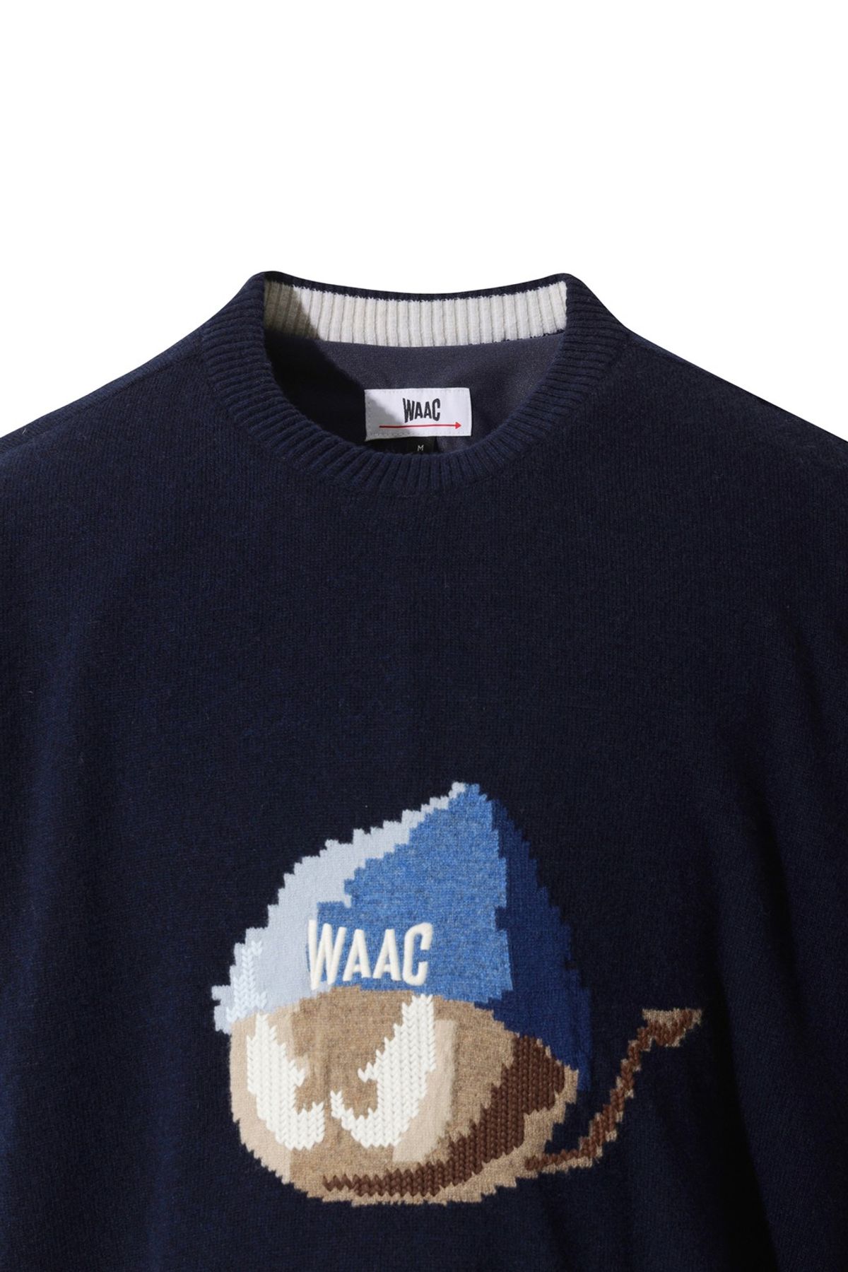 왁(WAAC) Men Beanie WAACKY Sweater WMWAW25802NYD