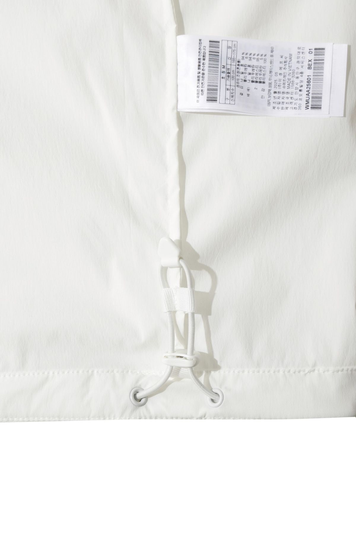 왁(WAAC) Men Detachable Pull Over WMUAA25601BEX