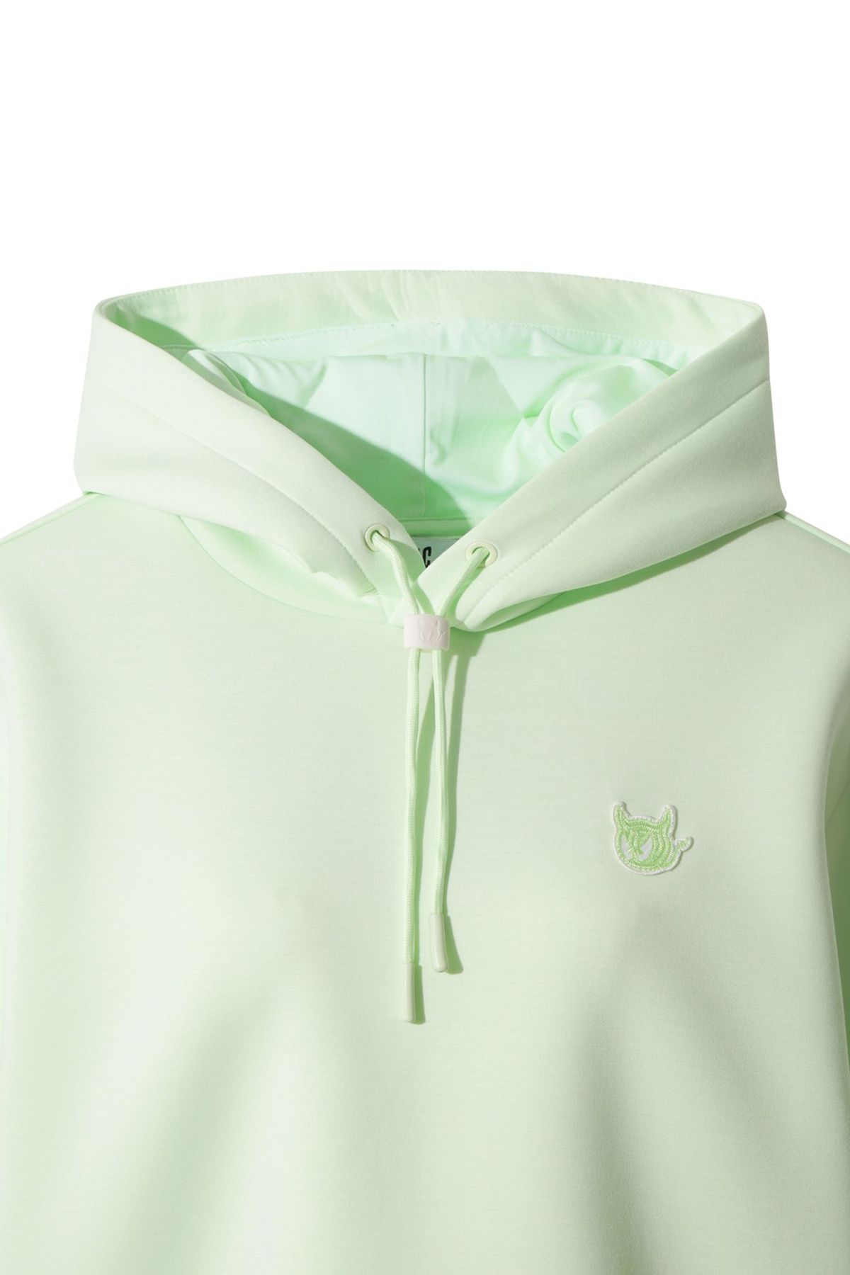 왁(WAAC) Women Logo Applique Hooded Shirts WWTBW25707GRL