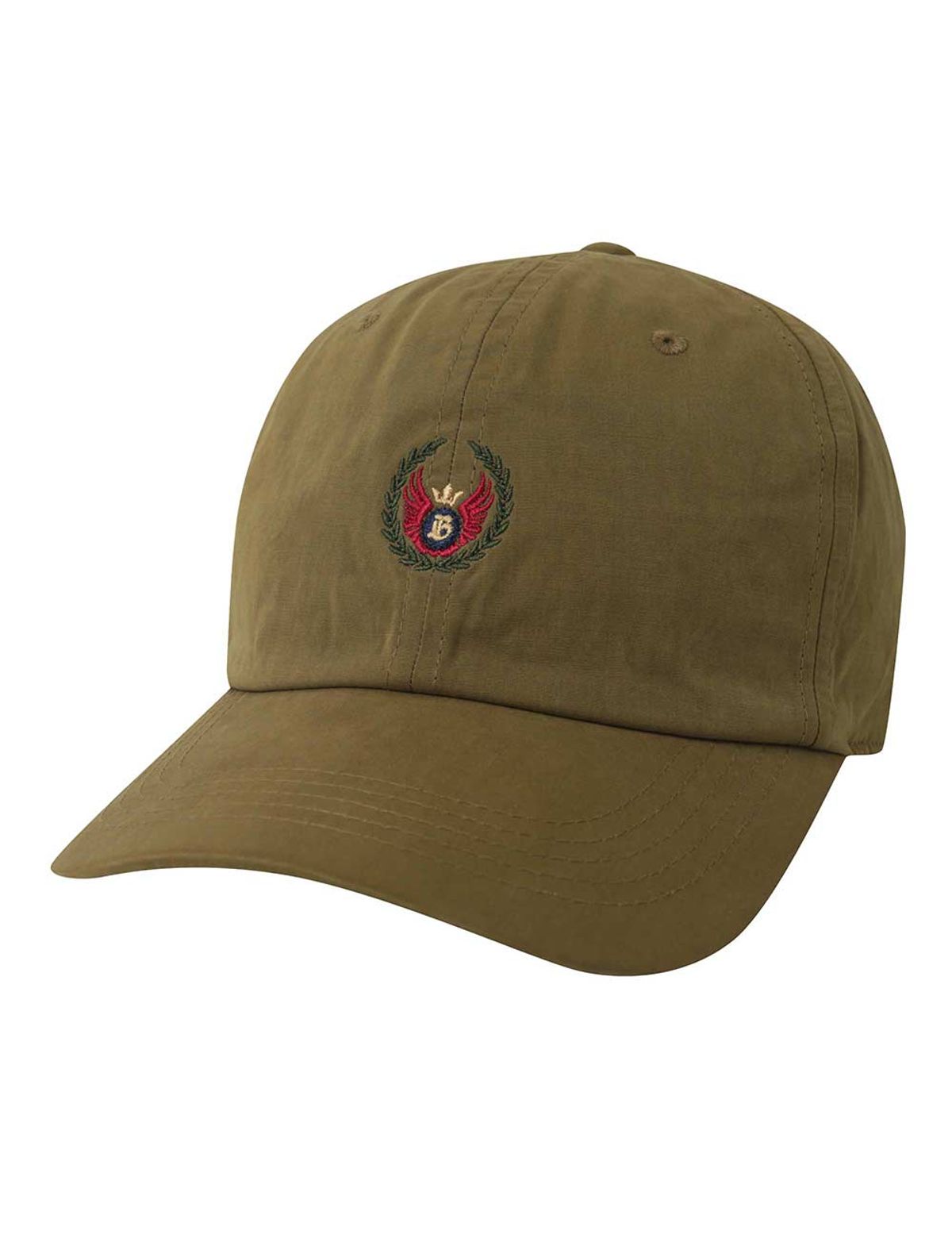 버커루(BUCKAROO) 빈티지 자수 볼캡 카키
