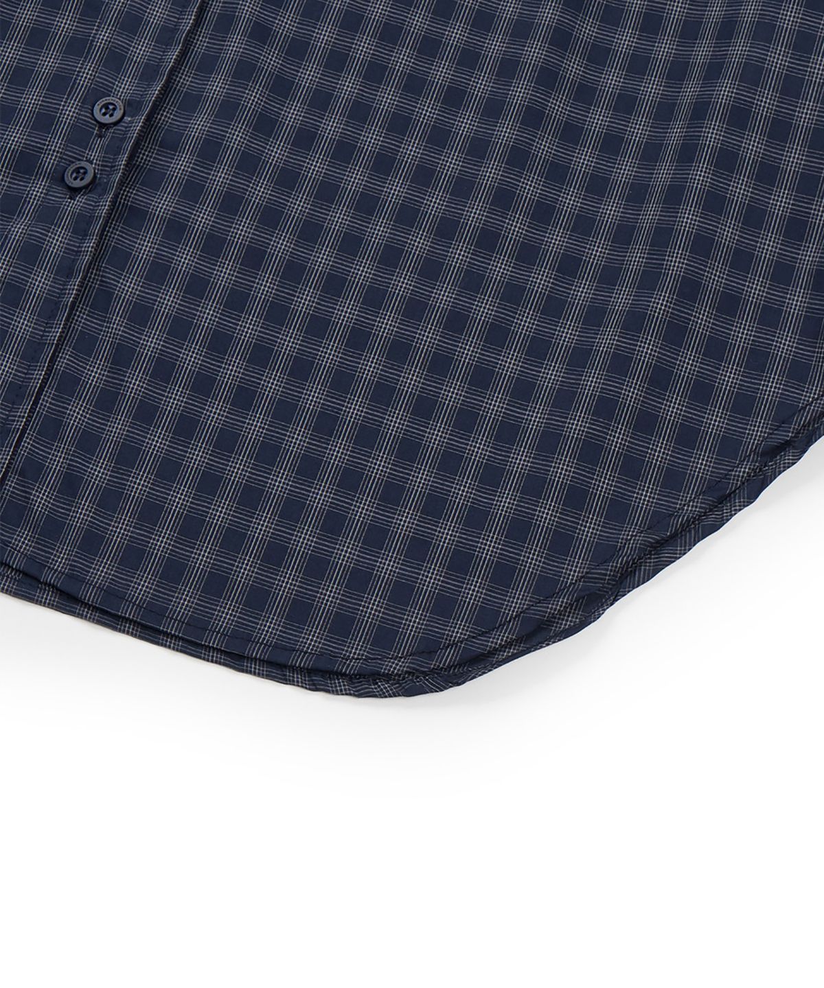 분더캄머(WNDERKAMMER) 80S CP V-neck Shirts_Navy