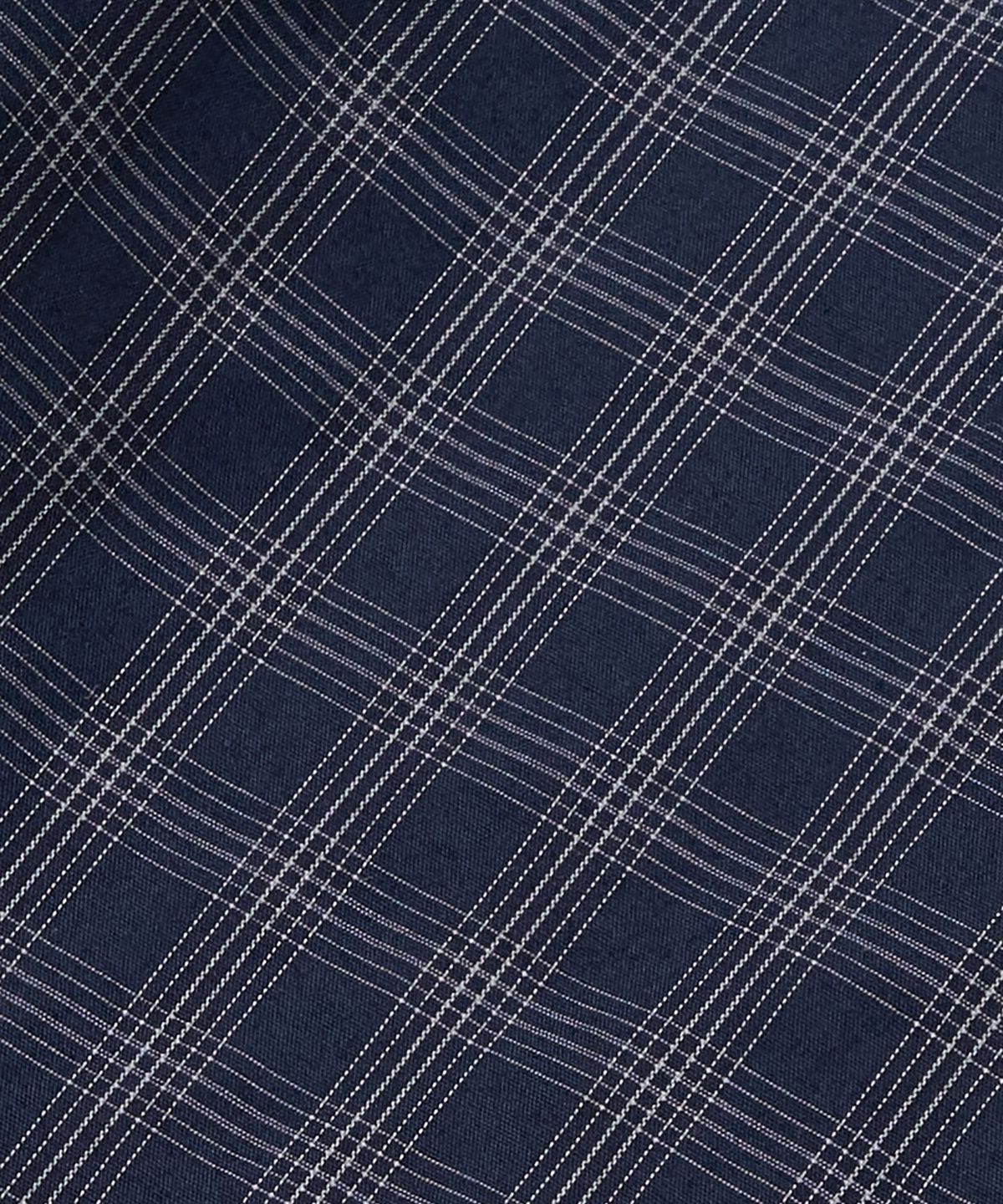 분더캄머(WNDERKAMMER) 80S CP V-neck Shirts_Navy