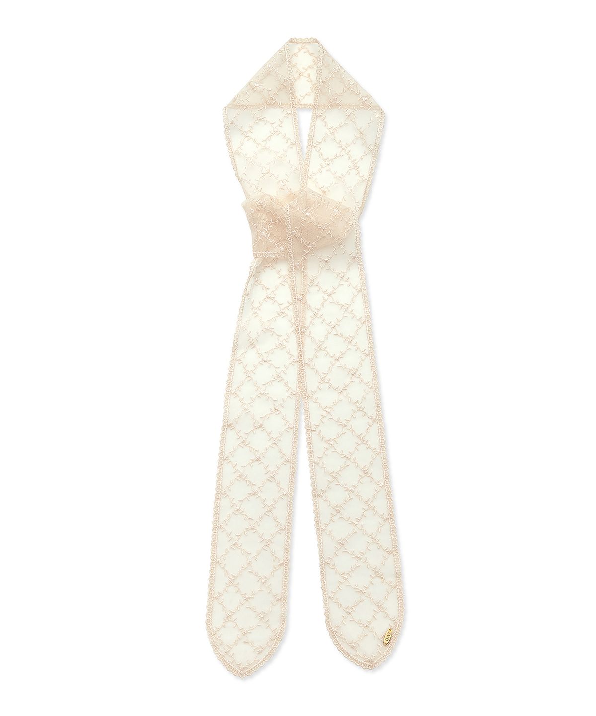 하스(HAS) HON021 Lace long tie Scarf