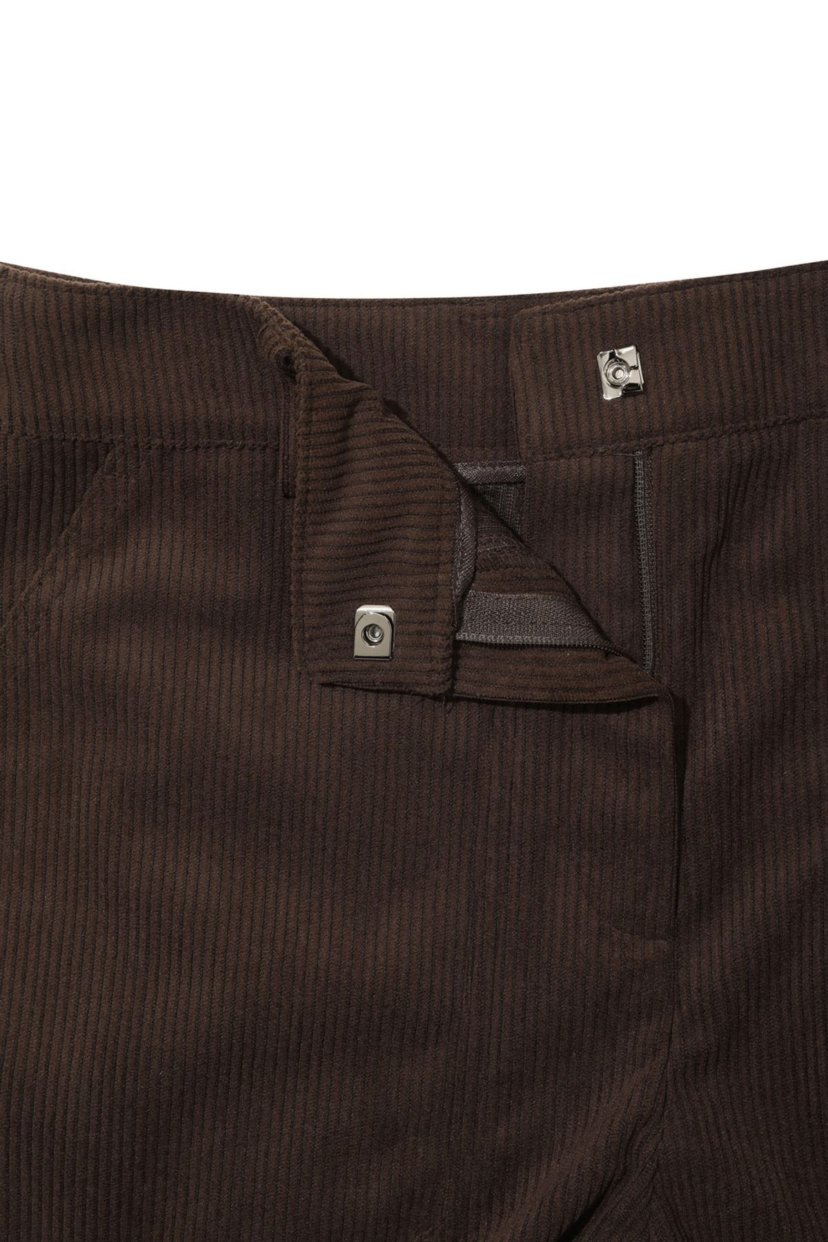 왁(WAAC) Women Corduroy half pants WWPNW25713BRD