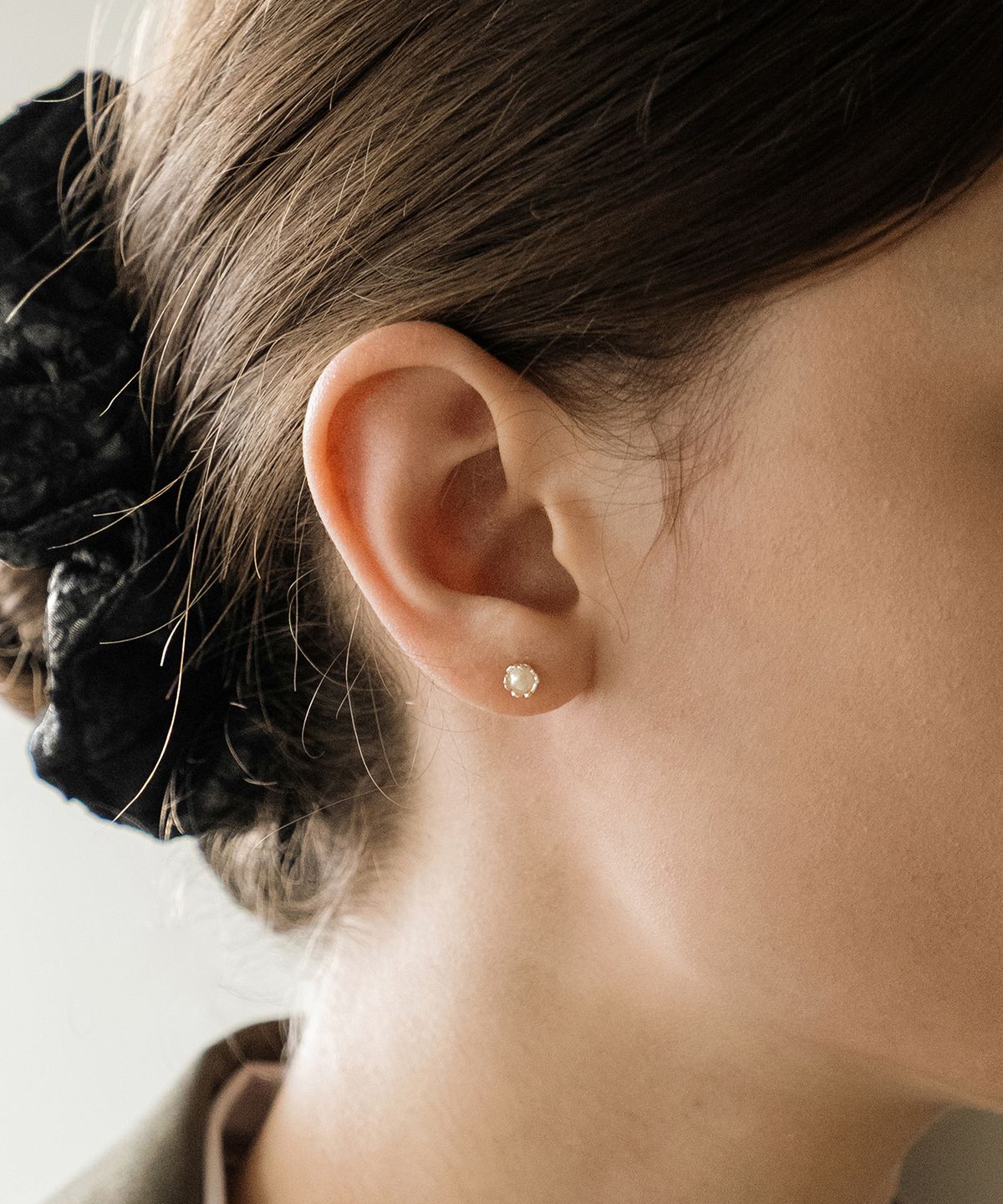 하스(HAS) HON018  Freshwater pearl Earrings