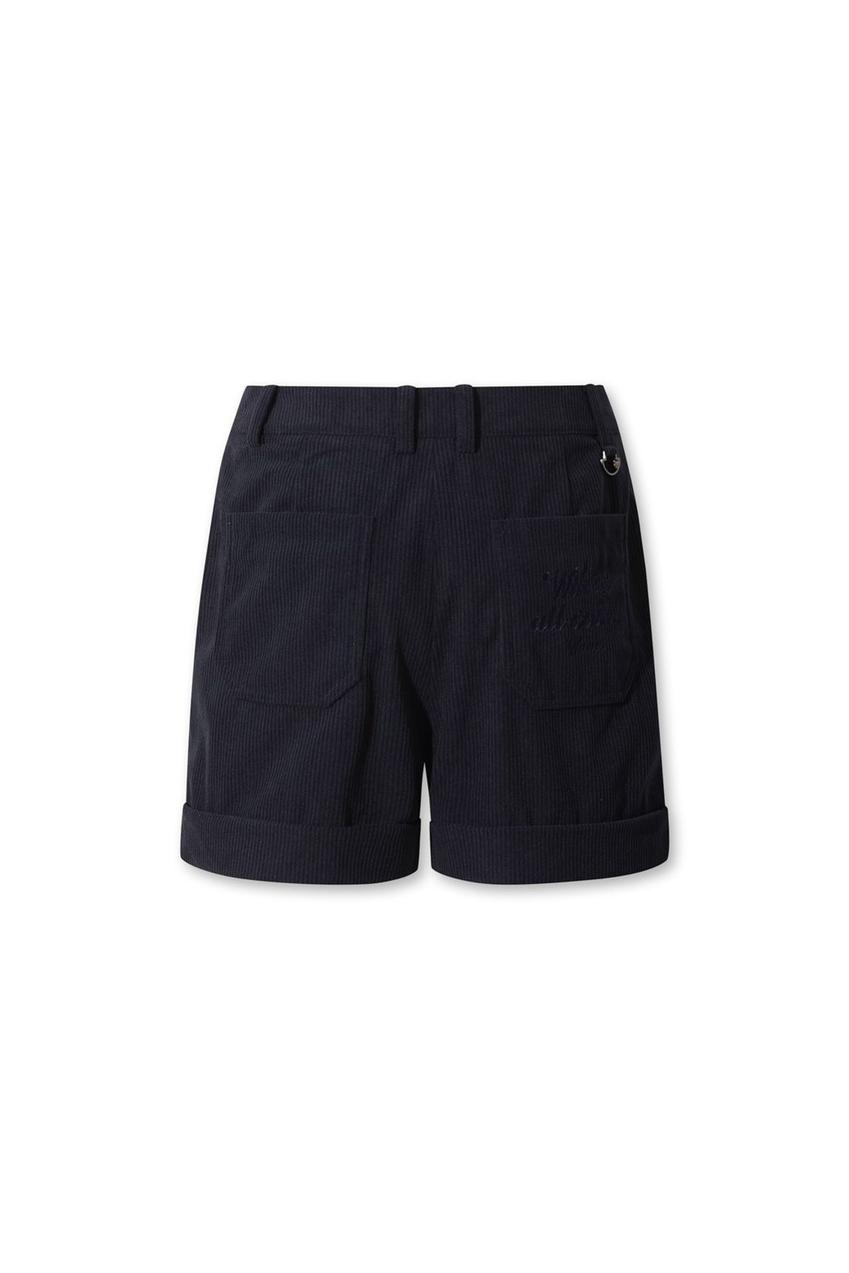 왁(WAAC) Women Corduroy half pants WWPNW25713NYD