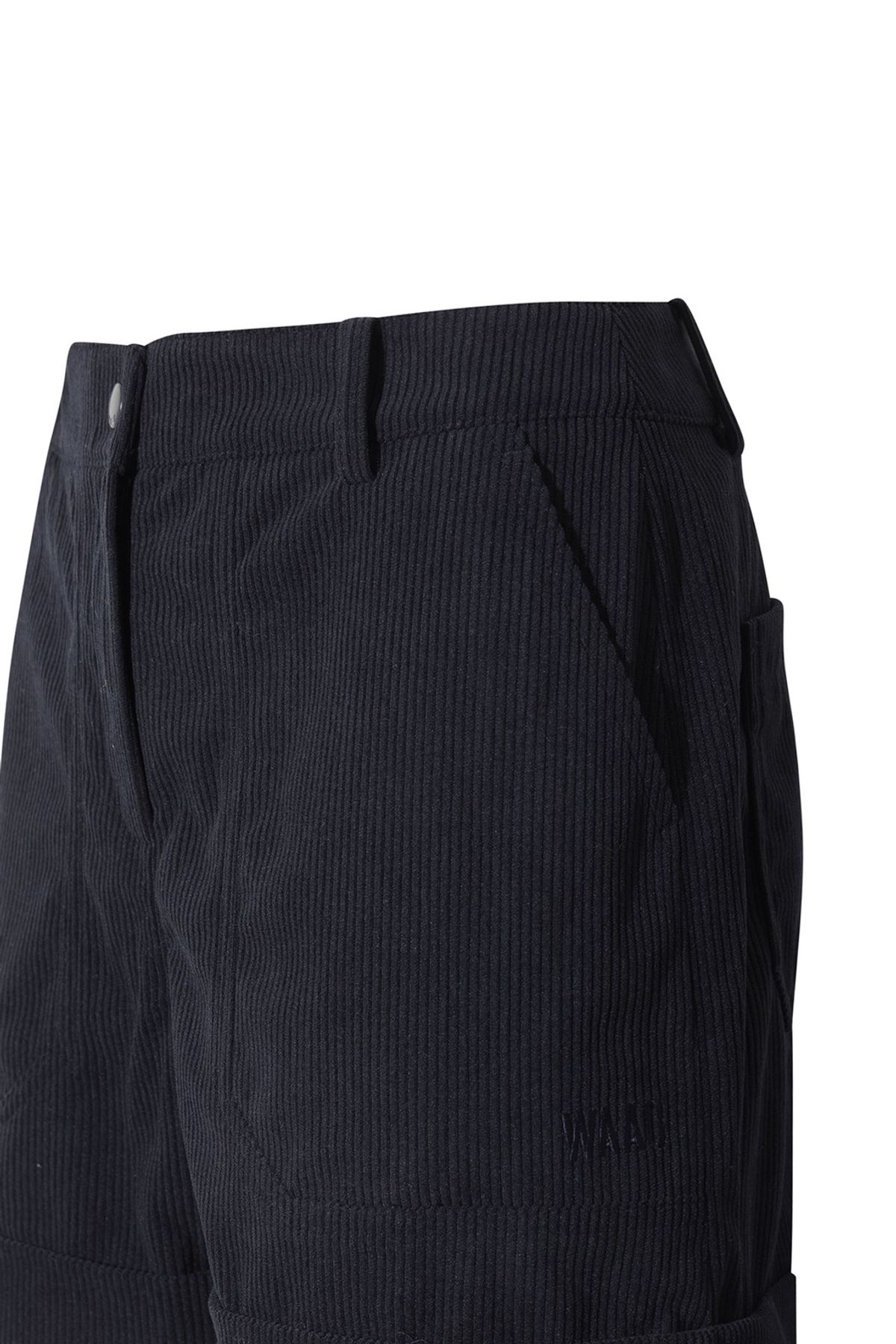 왁(WAAC) Women Corduroy half pants WWPNW25713NYD