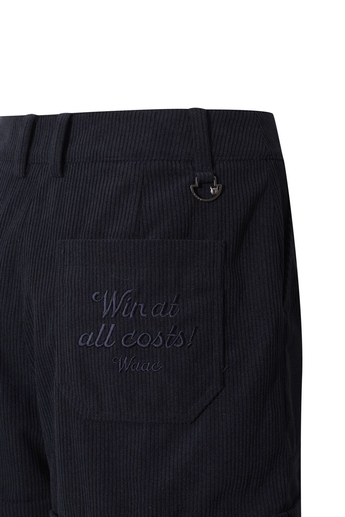 왁(WAAC) Women Corduroy half pants WWPNW25713NYD