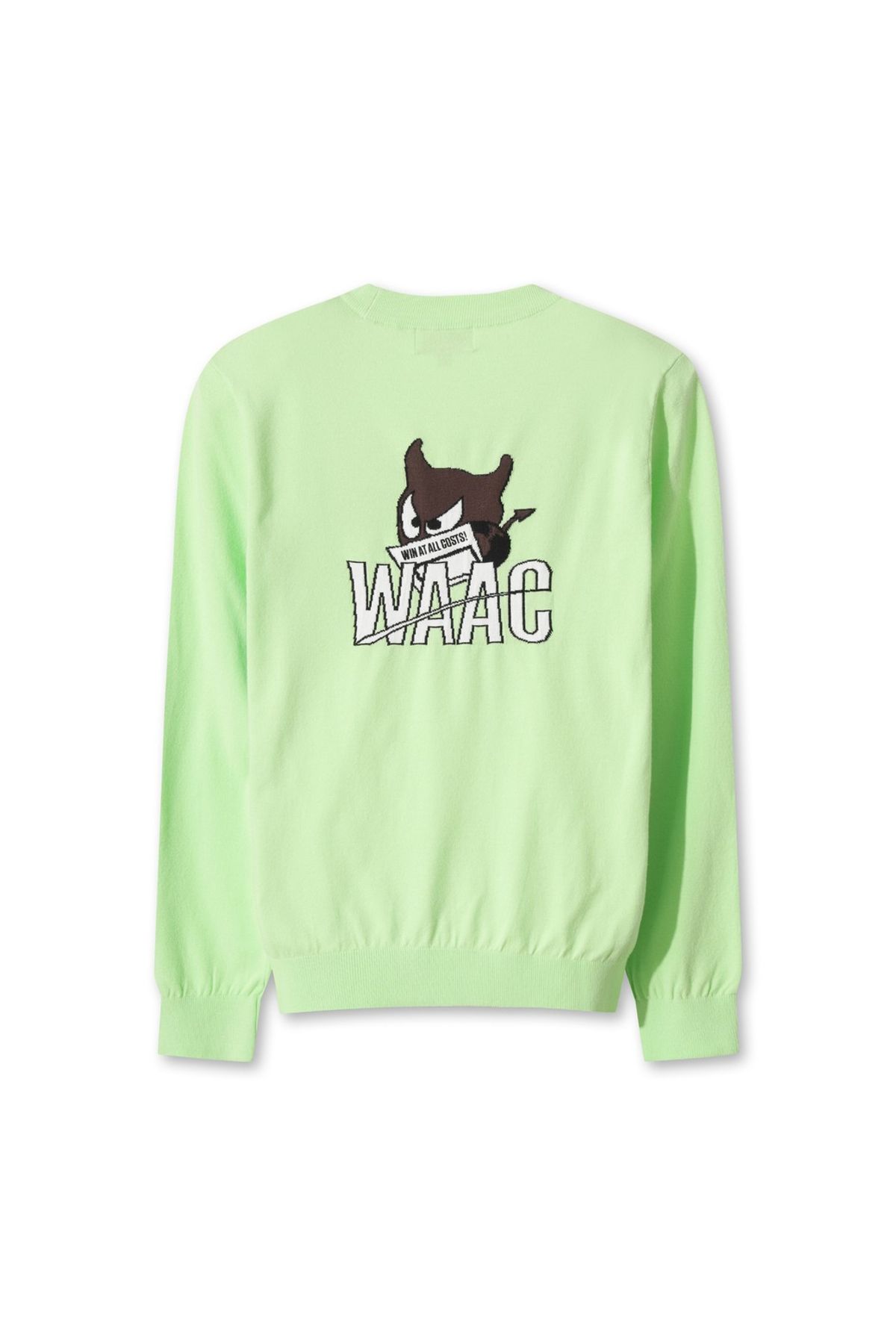 왁(WAAC) Women WAACKY Intarsia Sweater WWWAA25607GRL