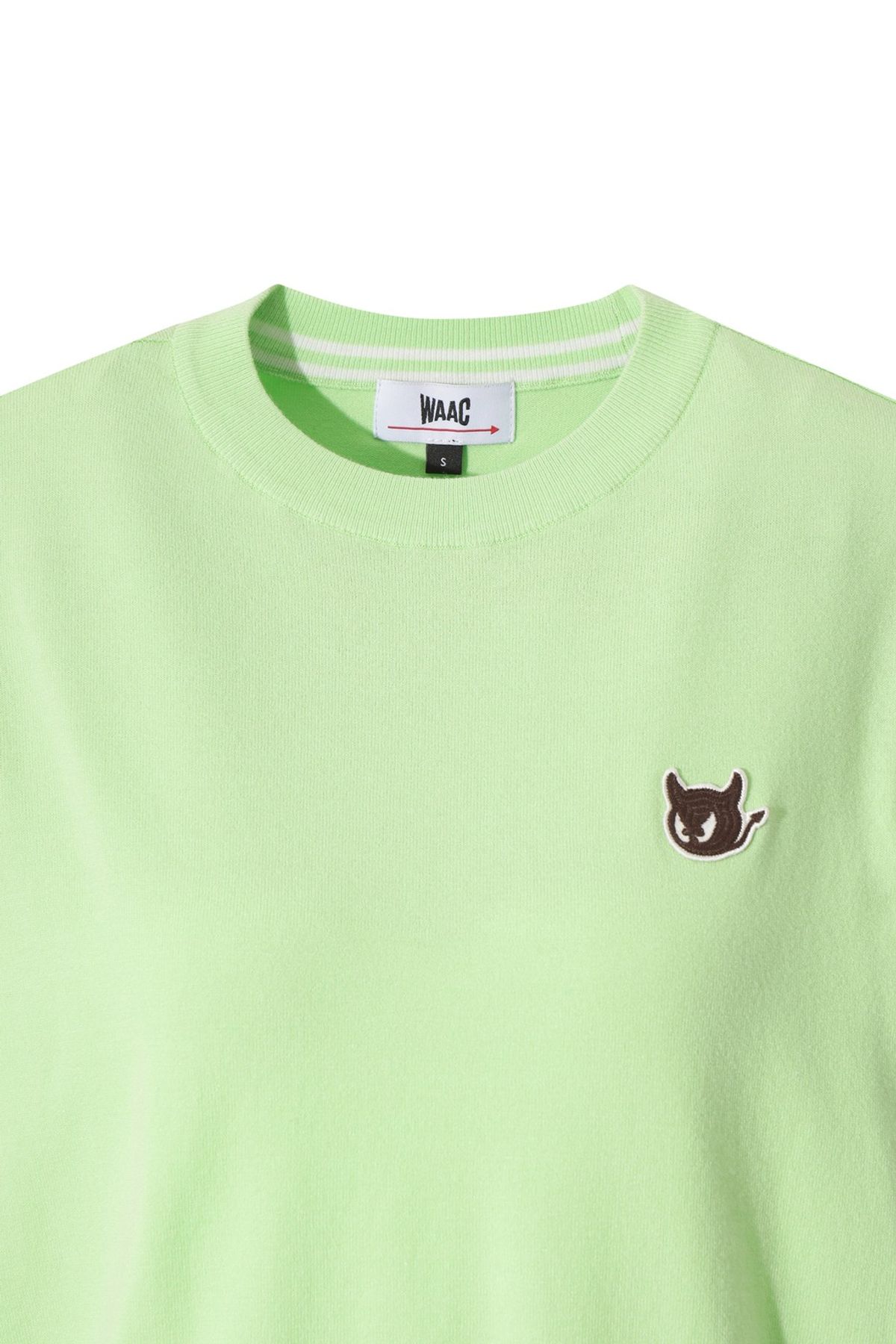 왁(WAAC) Women WAACKY Intarsia Sweater WWWAA25607GRL
