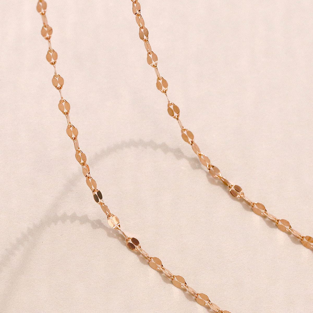 러비앤비(LOVEENB) [14K gold] 에밀리 브라이트 체인 목걸이