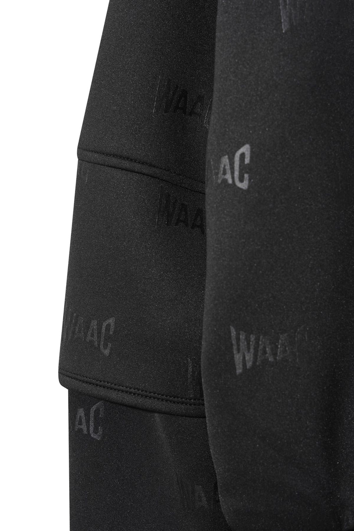 왁(WAAC) Women Jersey zip up jumper WWUAW25901BKX