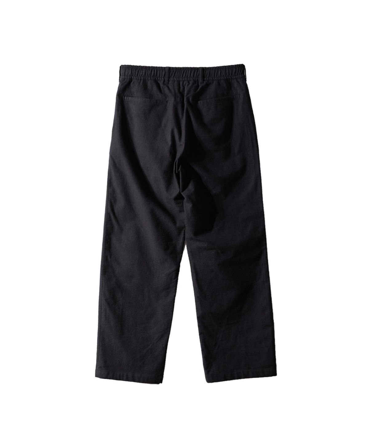 홀리선(HORLISUN) Cove Brushed Loose Pants Black
