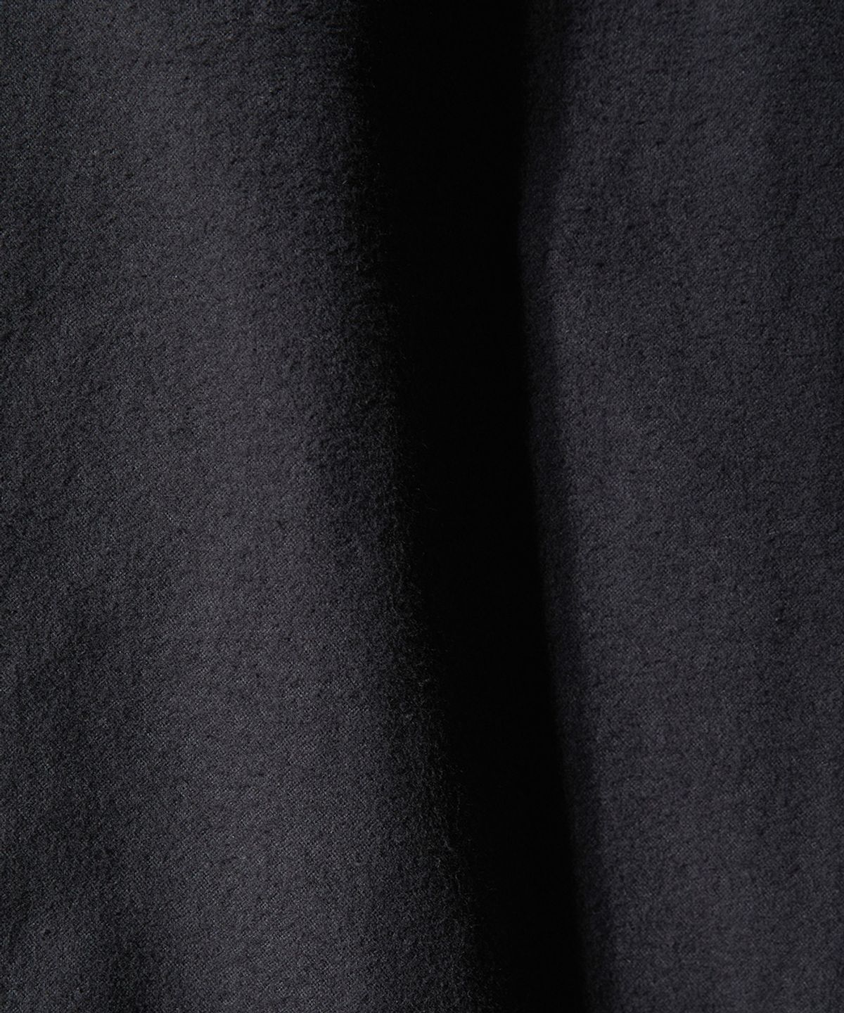 홀리선(HORLISUN) Cove Brushed Loose Pants Black