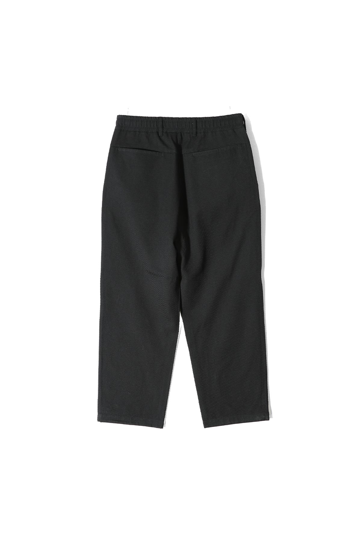 홀리선(HORLISUN) Cove Wool Loose Pants Black