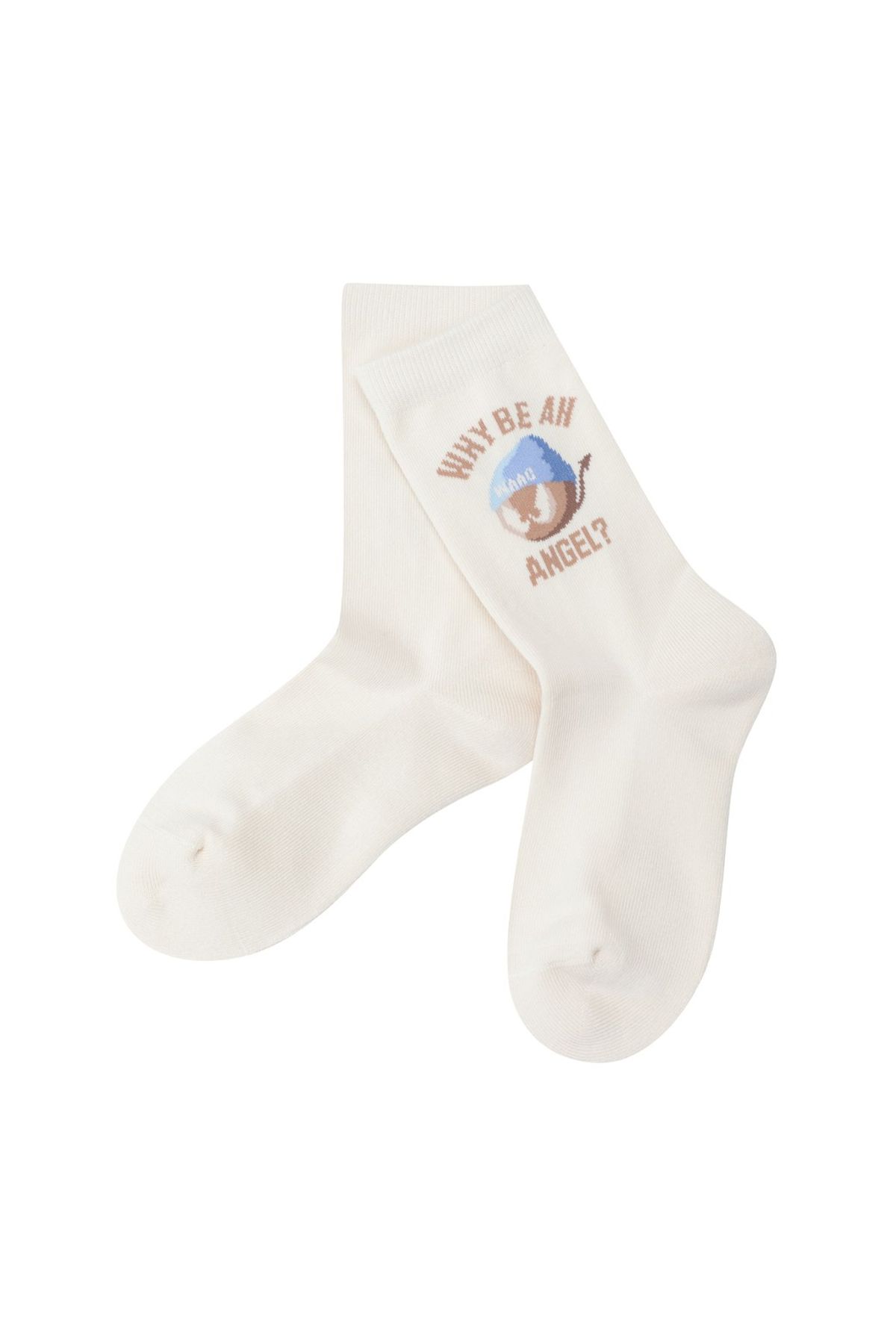 왁(WAAC) Women Season WAACKY Socks WGLCX25712IVX