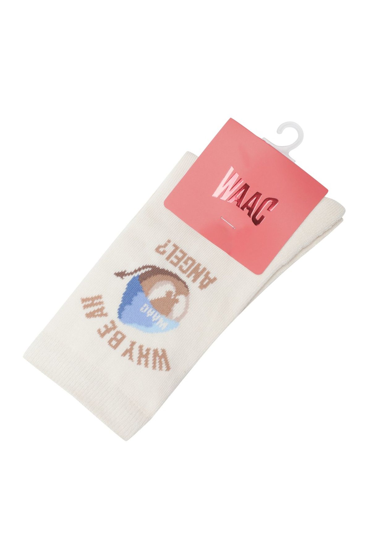 왁(WAAC) Women Season WAACKY Socks WGLCX25712IVX