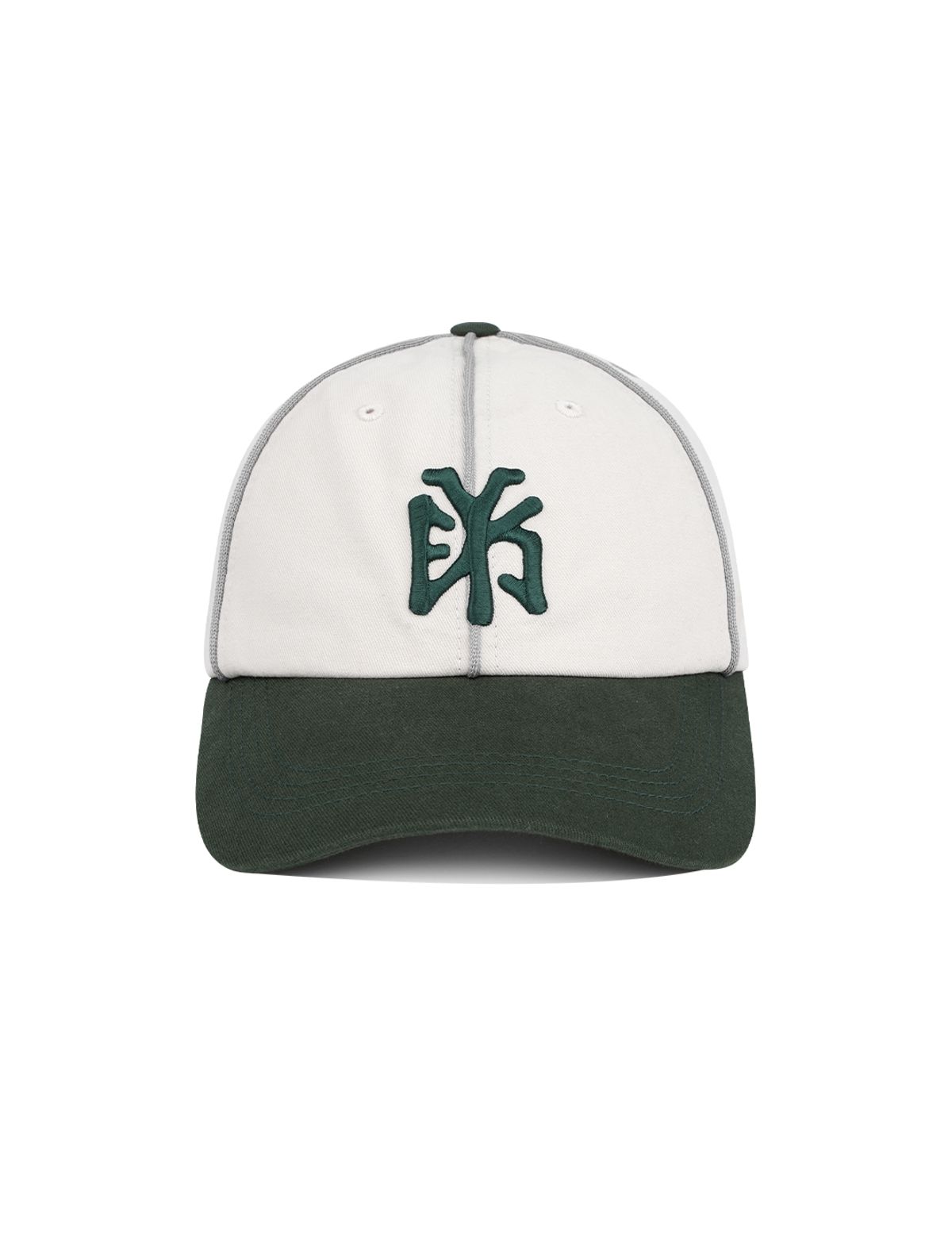 예스아이씨(YESEYESEE) Piping Sports Cap Green