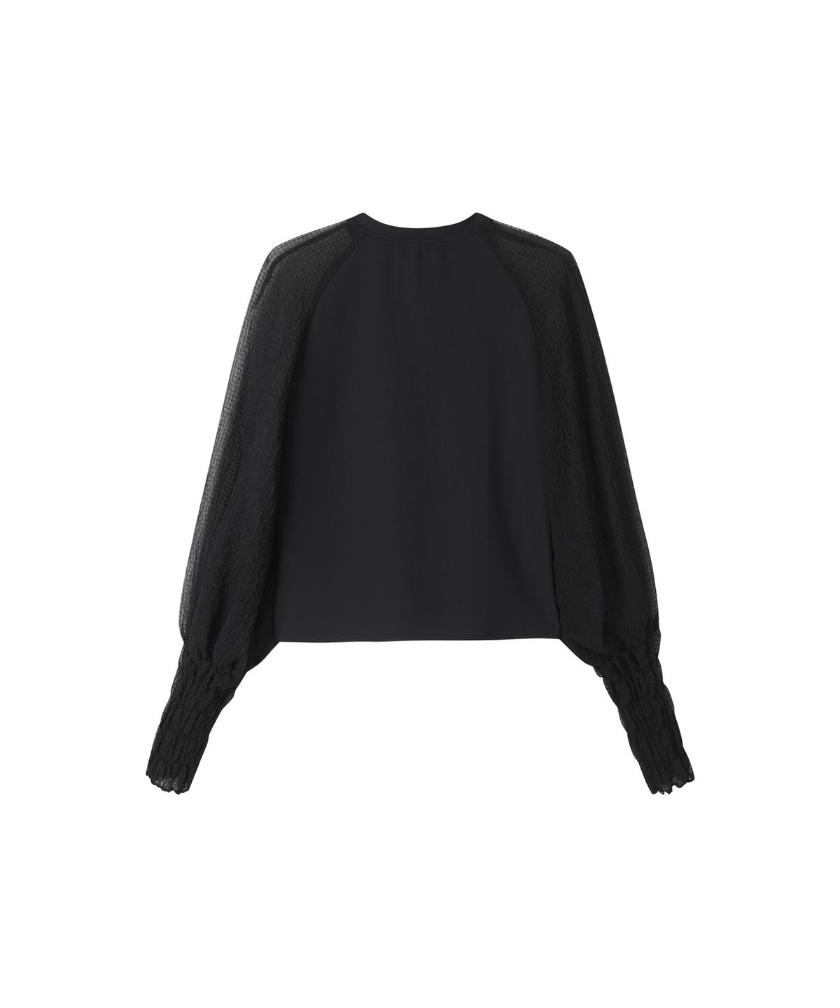 래코드(RECODE) Black smocking top _RQTAS22594BKX
