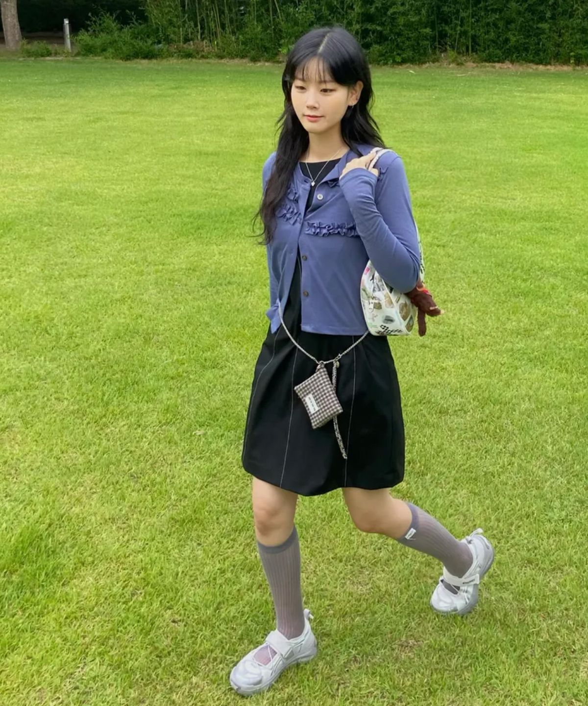 마조네(MA JOURNEE) STITCH SLEEVELESS DRESS_BLACK