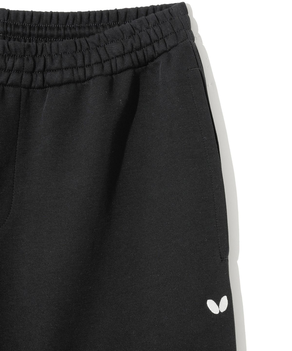 버터플라이 스포츠웨어(BUTTERFLY SPORTSWEAR) 오리지널 로고 조거팬츠 블랙