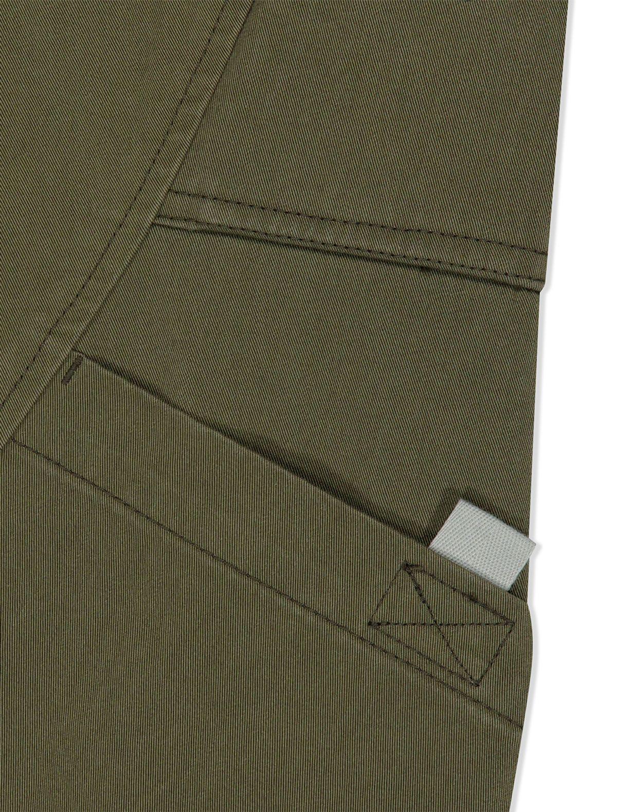 예스아이씨(YESEYESEE) Paneled Multi Pocket Pants Olive