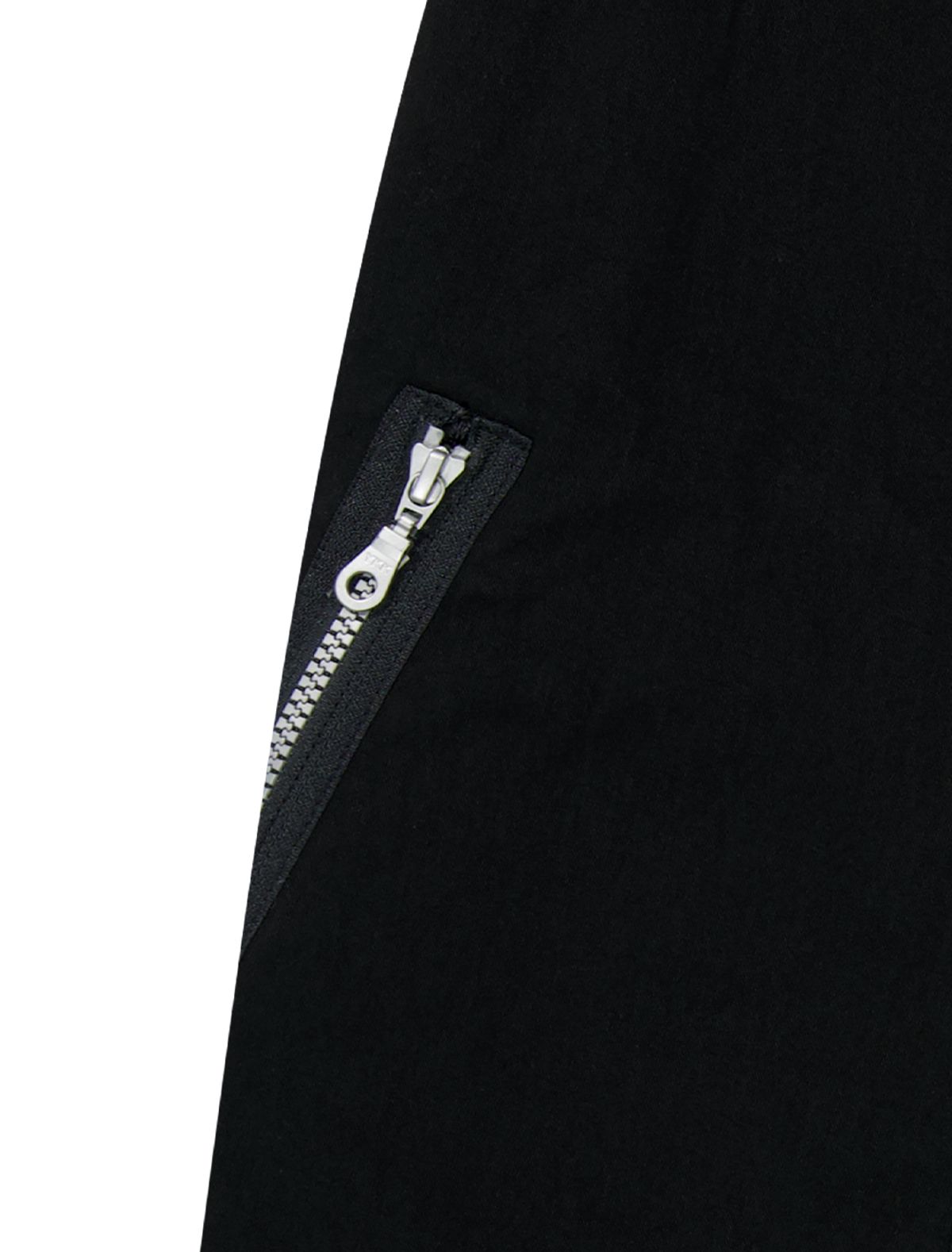 예스아이씨(YESEYESEE) Paneled Multi Pocket Pants Black