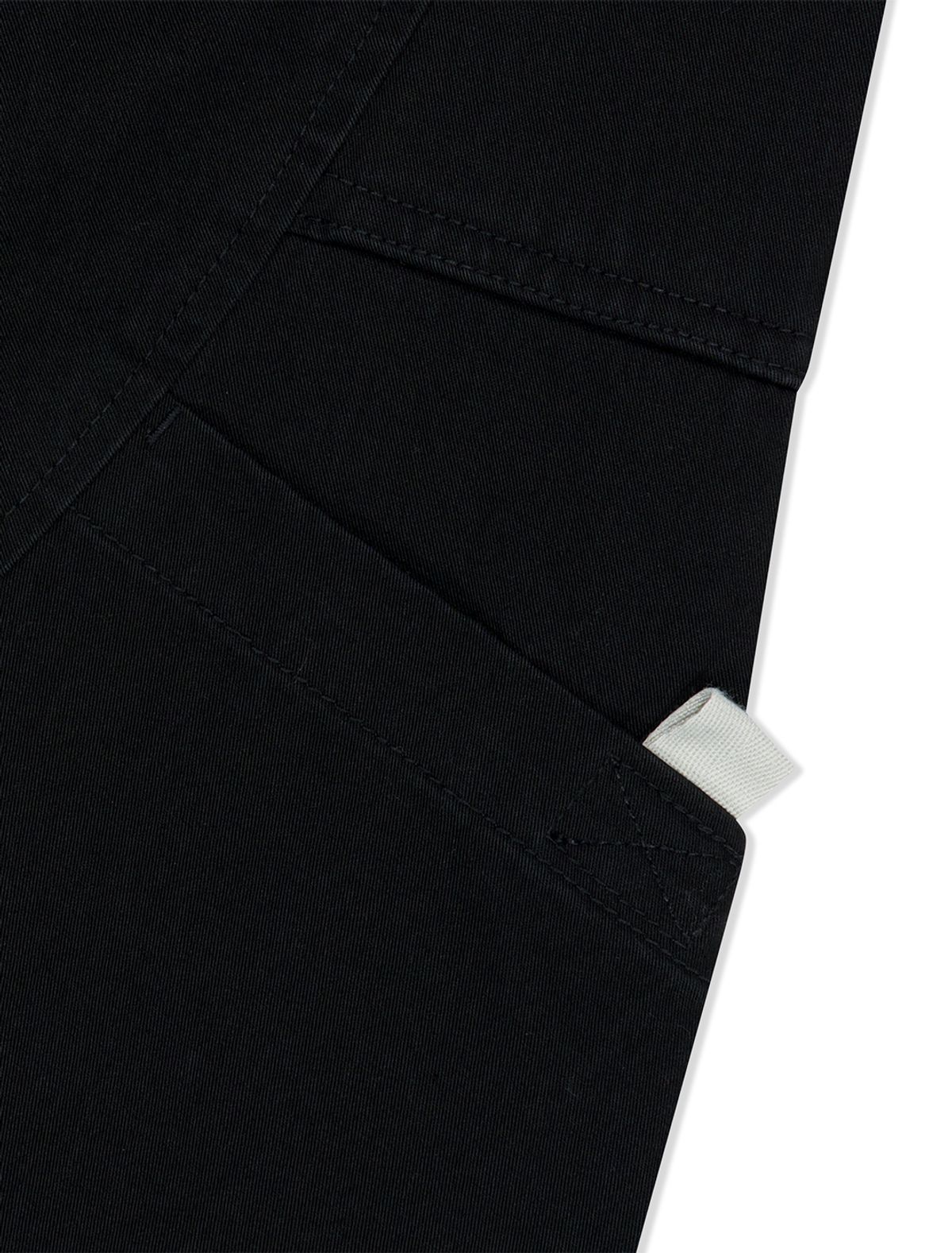 예스아이씨(YESEYESEE) Paneled Multi Pocket Pants Black