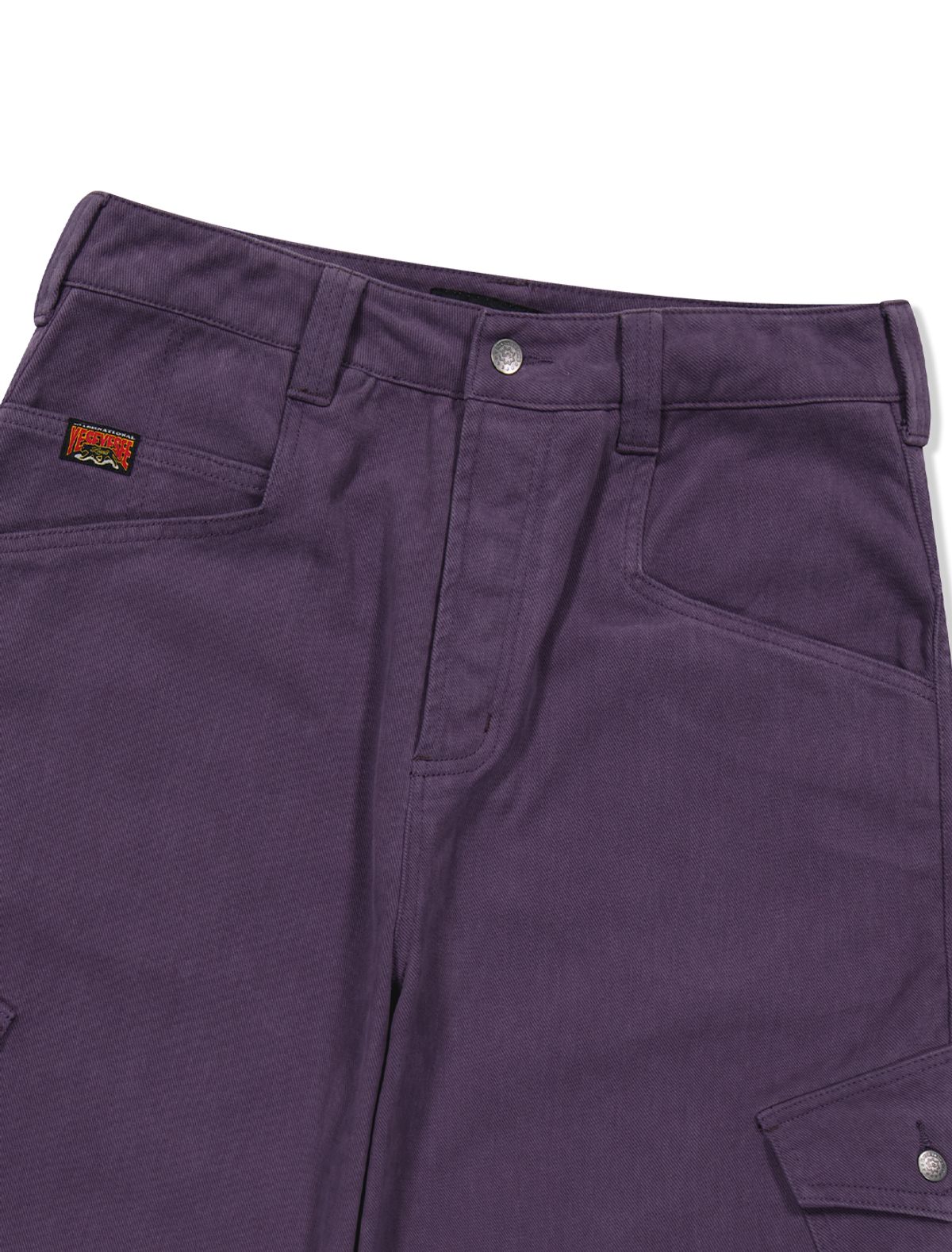 예스아이씨(YESEYESEE) Y.E.S Heavy Work Pants Purple