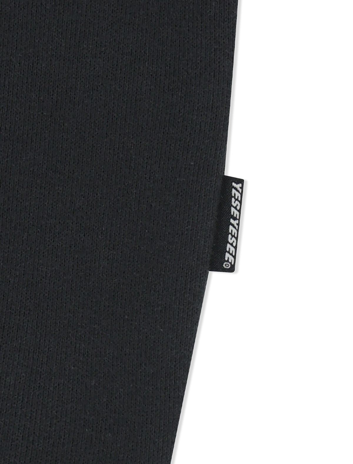예스아이씨(YESEYESEE) Y.E.S Sporting Club Sweatshirt Black