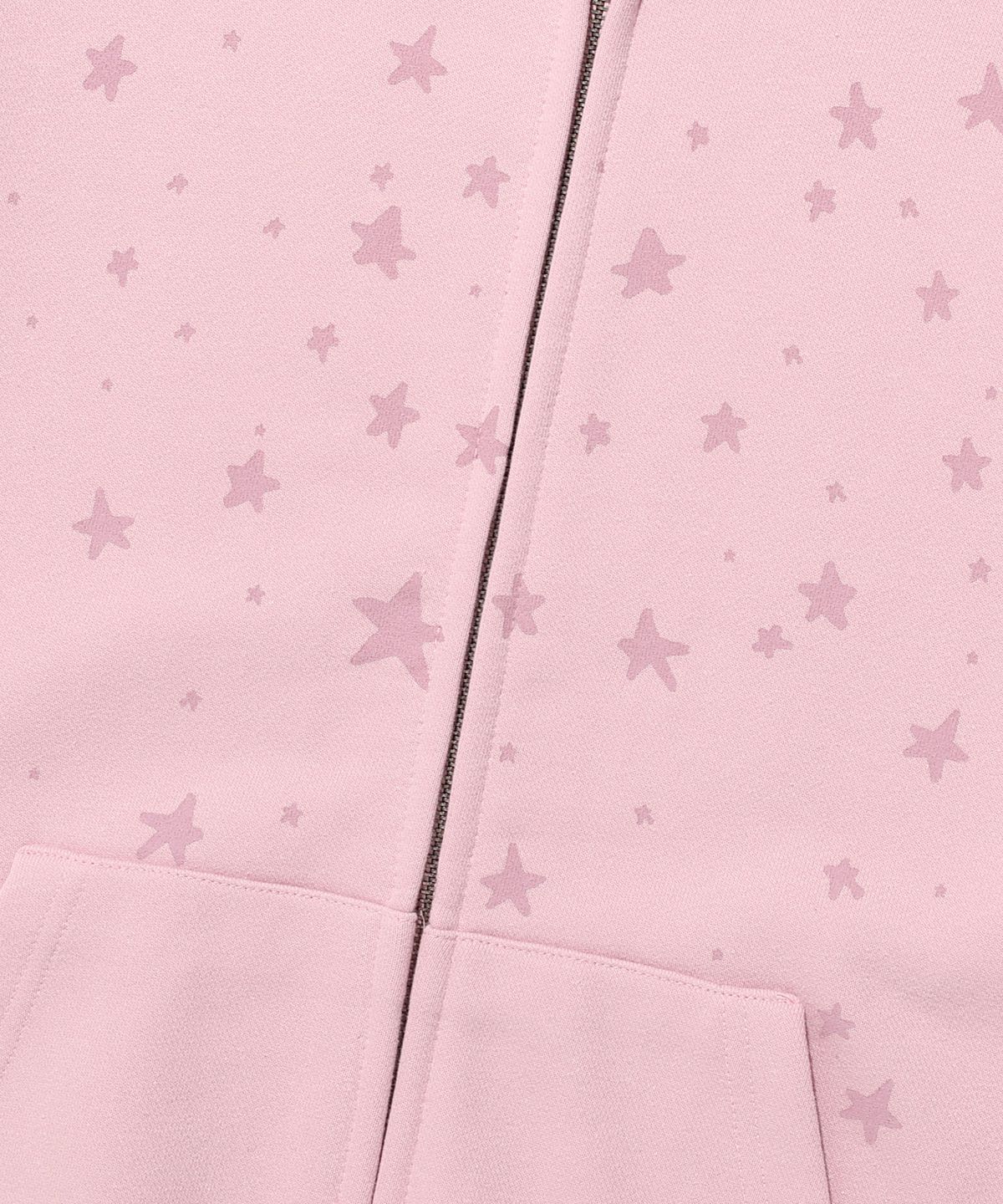 이스트쿤스트(ISTKUNST) STAR SCATTER HOOD ZIP UP_PINK(IK2FFFM482A)