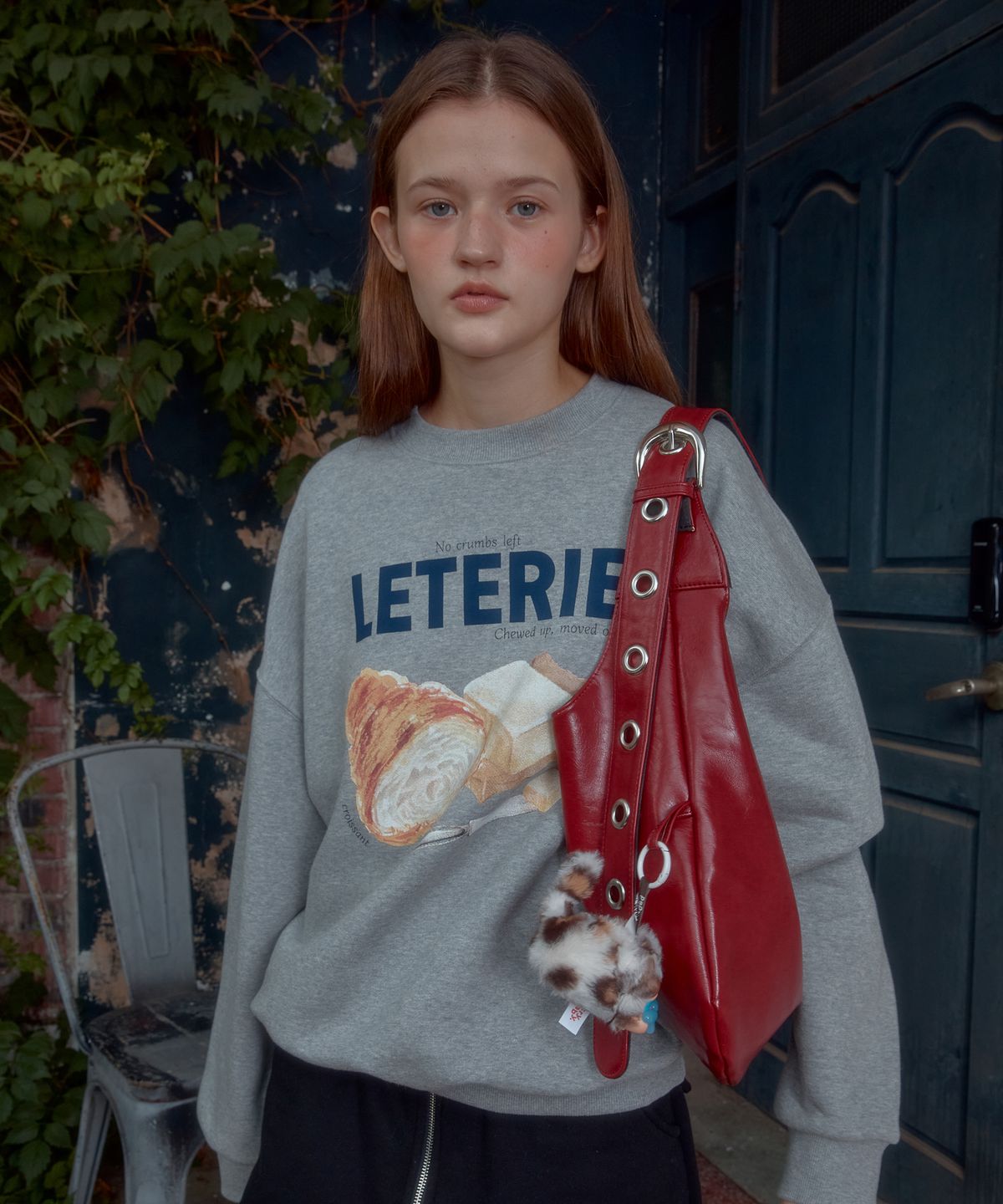 레터리(LETERIE) [쿠션+립 본품증정]STUD BUCKLE REVERSIBLE SHOULDER BAG_3COLOR