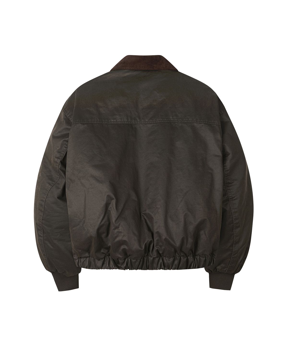 세컨모놀로그(SECONDMONO) [리뉴얼ver.]Waxed Carpenter Pocket Work Padding [BROWN]_SEJP012BROWN