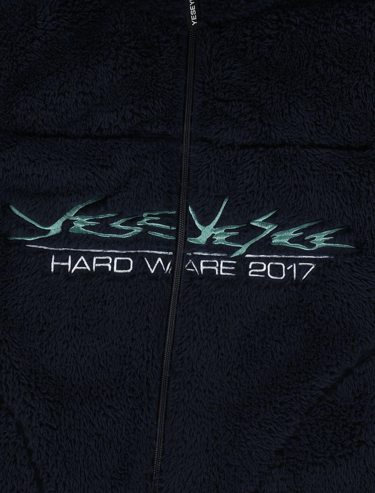 예스아이씨(YESEYESEE) Y.E.S Full Zip Fleece Vest Navy