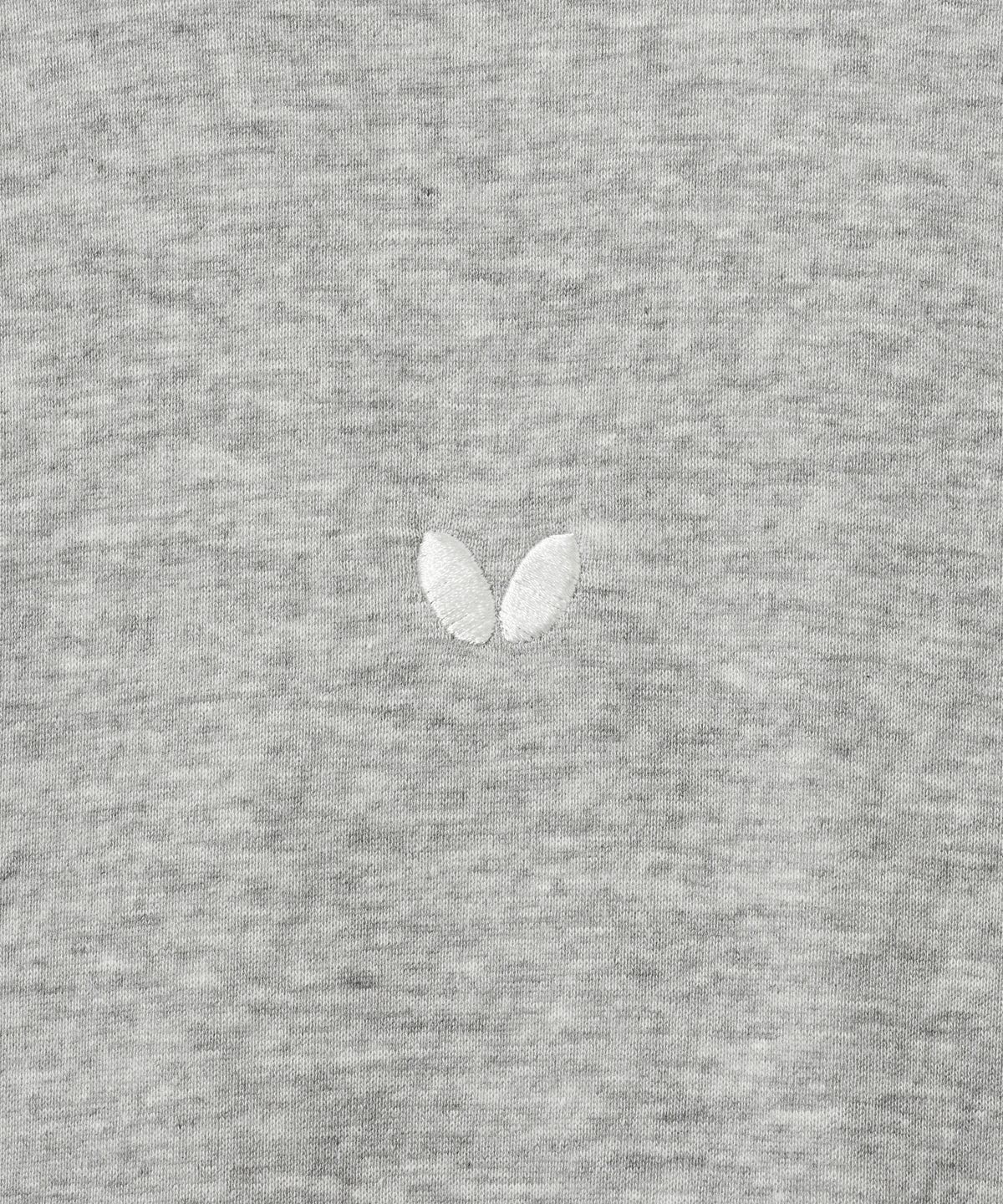 버터플라이 스포츠웨어(BUTTERFLY SPORTSWEAR) 오리지널 자수 로고 스웻셔츠 그레이