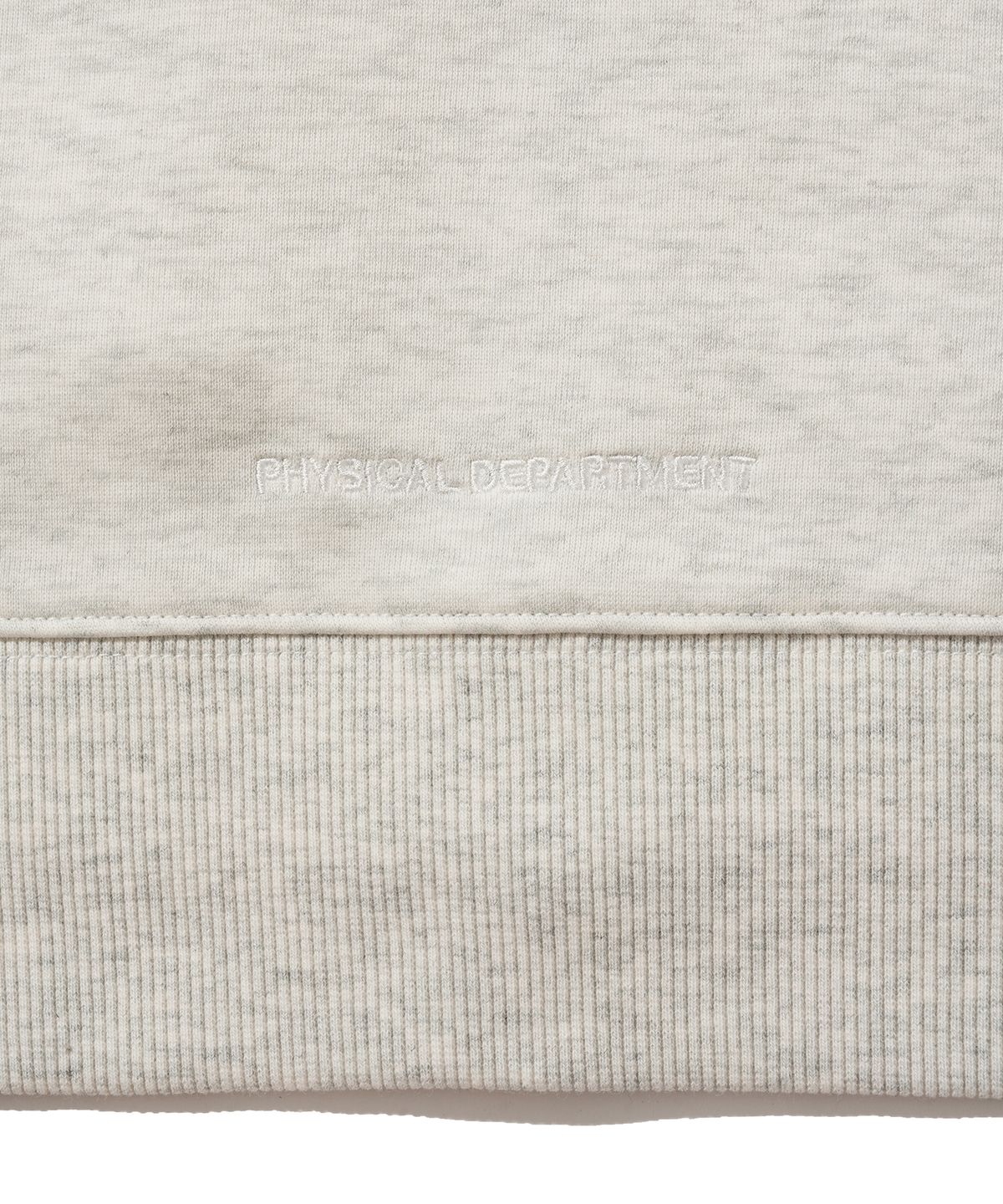 버터플라이 스포츠웨어(BUTTERFLY SPORTSWEAR) 오리지널 자수 로고 2WAY 후드집업 오트밀