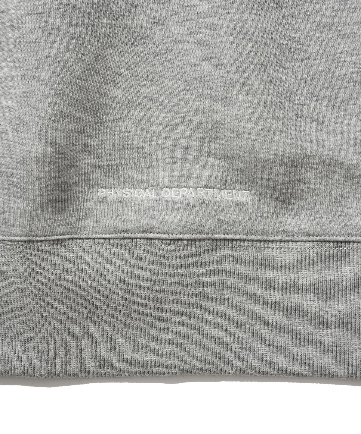 버터플라이 스포츠웨어(BUTTERFLY SPORTSWEAR) 오리지널 자수 로고 2WAY 후드집업 그레이