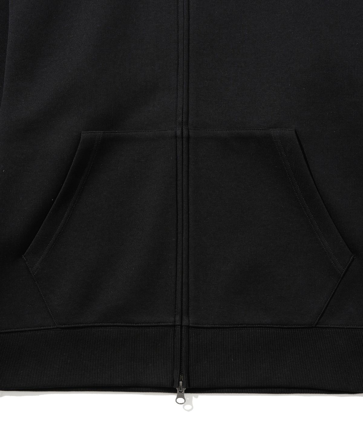버터플라이 스포츠웨어(BUTTERFLY SPORTSWEAR) 오리지널 자수 로고 2WAY 후드집업 블랙